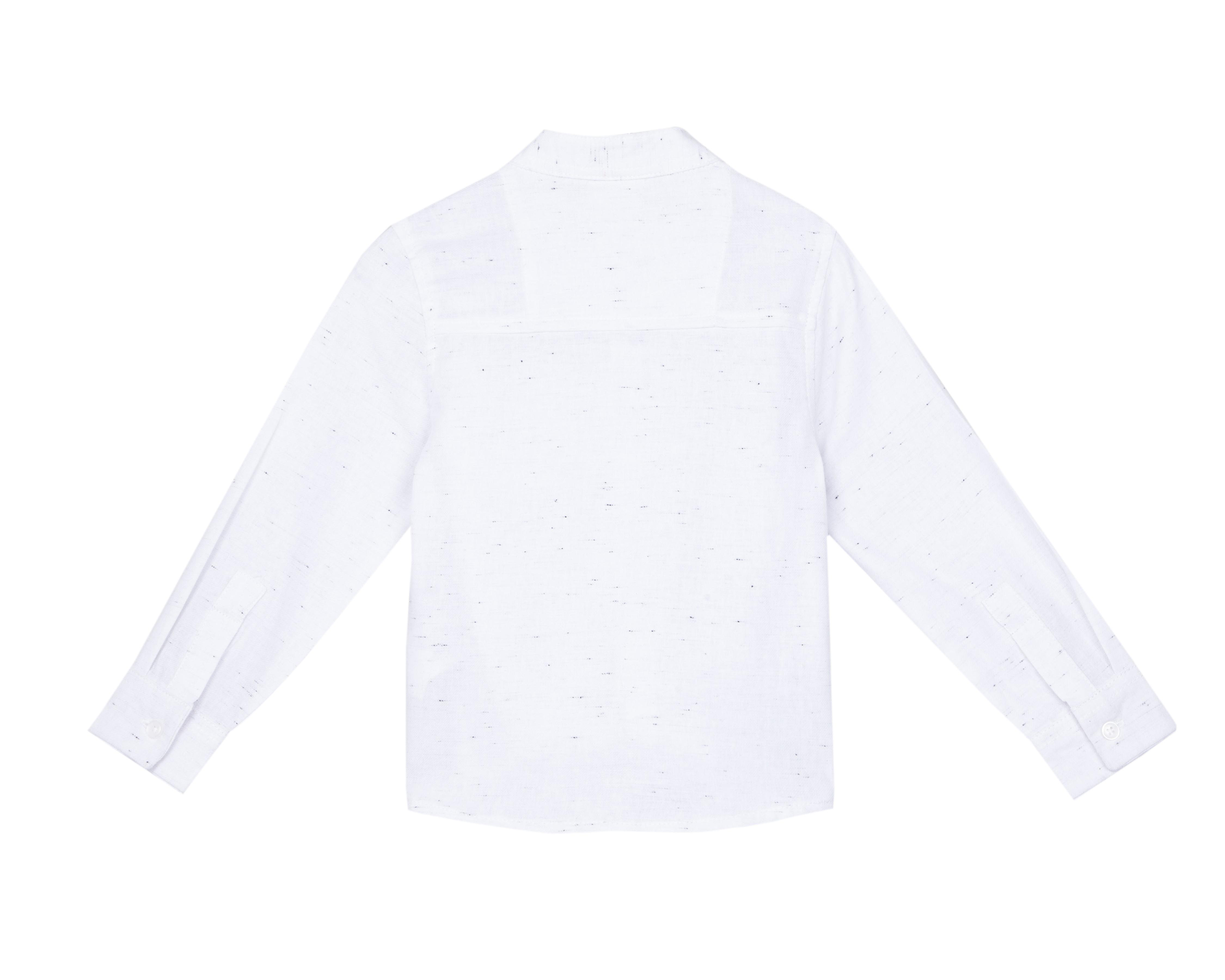 Foto 2 | Camisa para Bebé Niño Baby Colors de Algodón con Manga Larga
