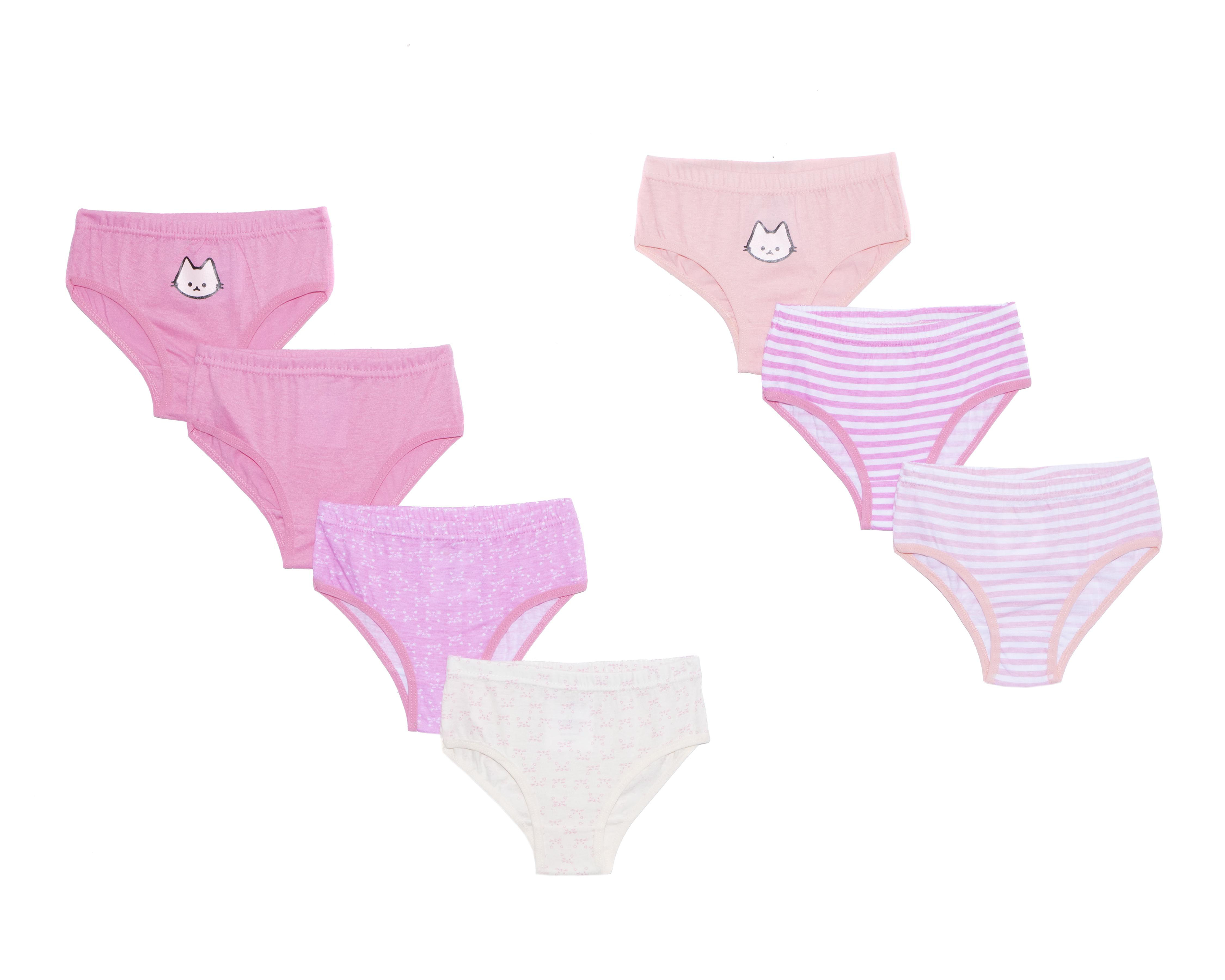 Foto 1 | Pantaleta Baby Colors para Bebé Niña 7 Piezas