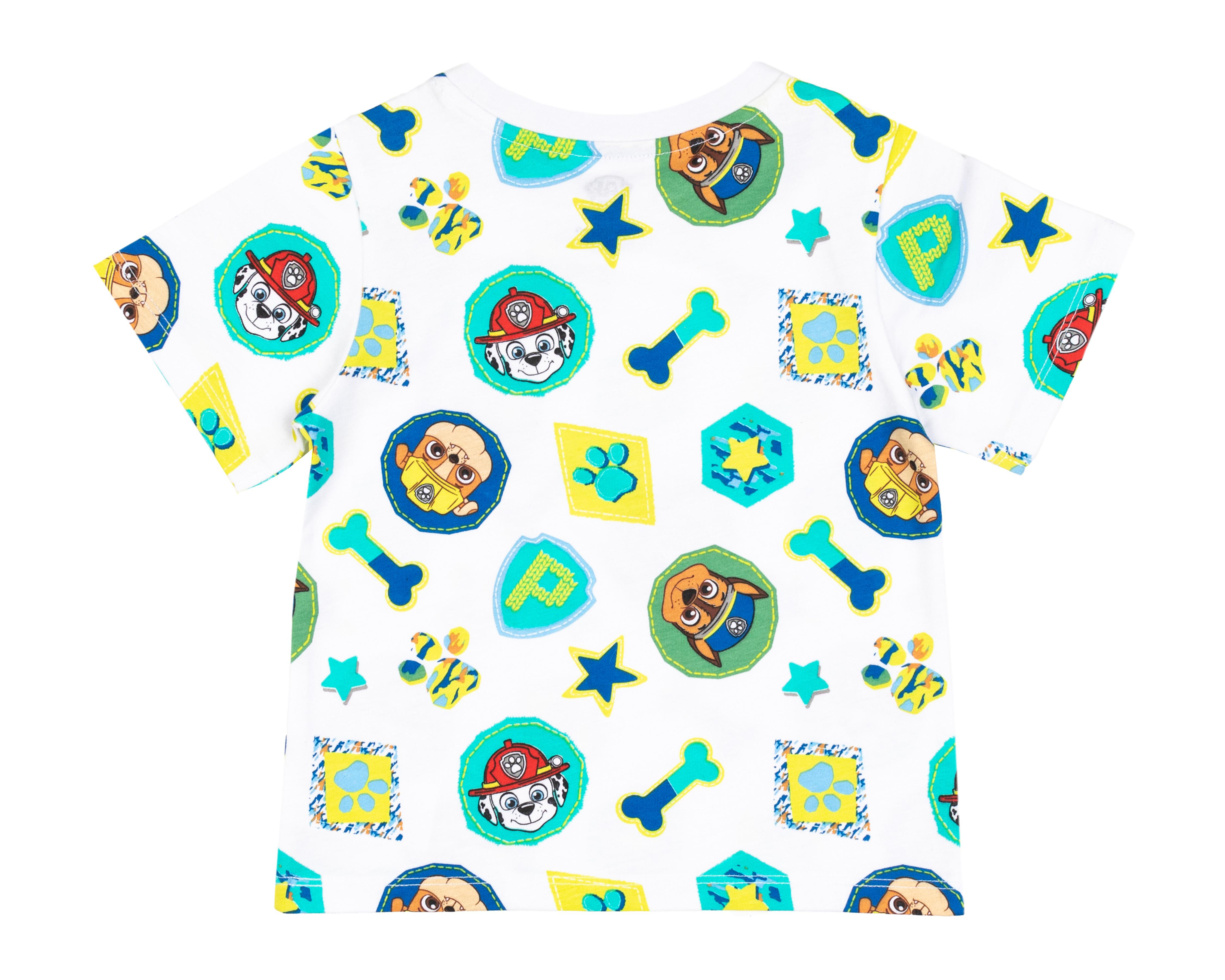 Foto 3 pulgar | Playera para Bebé Paw Patrol de Algodón Estampada