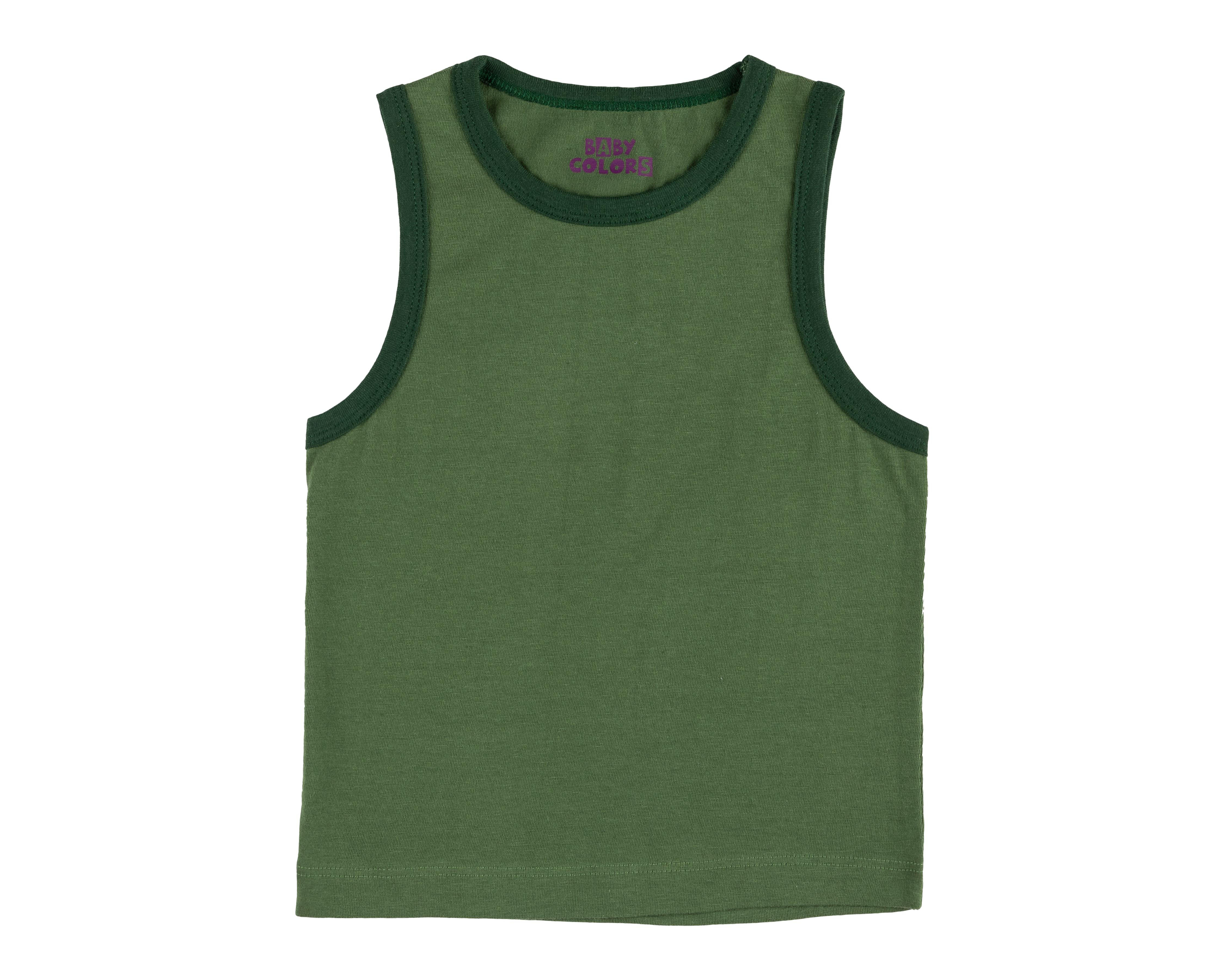 Foto 3 | Camiseta Interior Baby Colors para Bebé Niño 3 Piezas