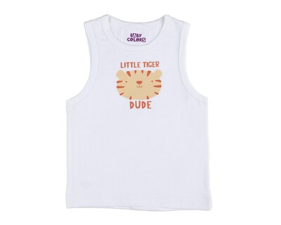 Foto 4 | Camiseta Interior Baby Colors para Bebé Niño 3 Piezas
