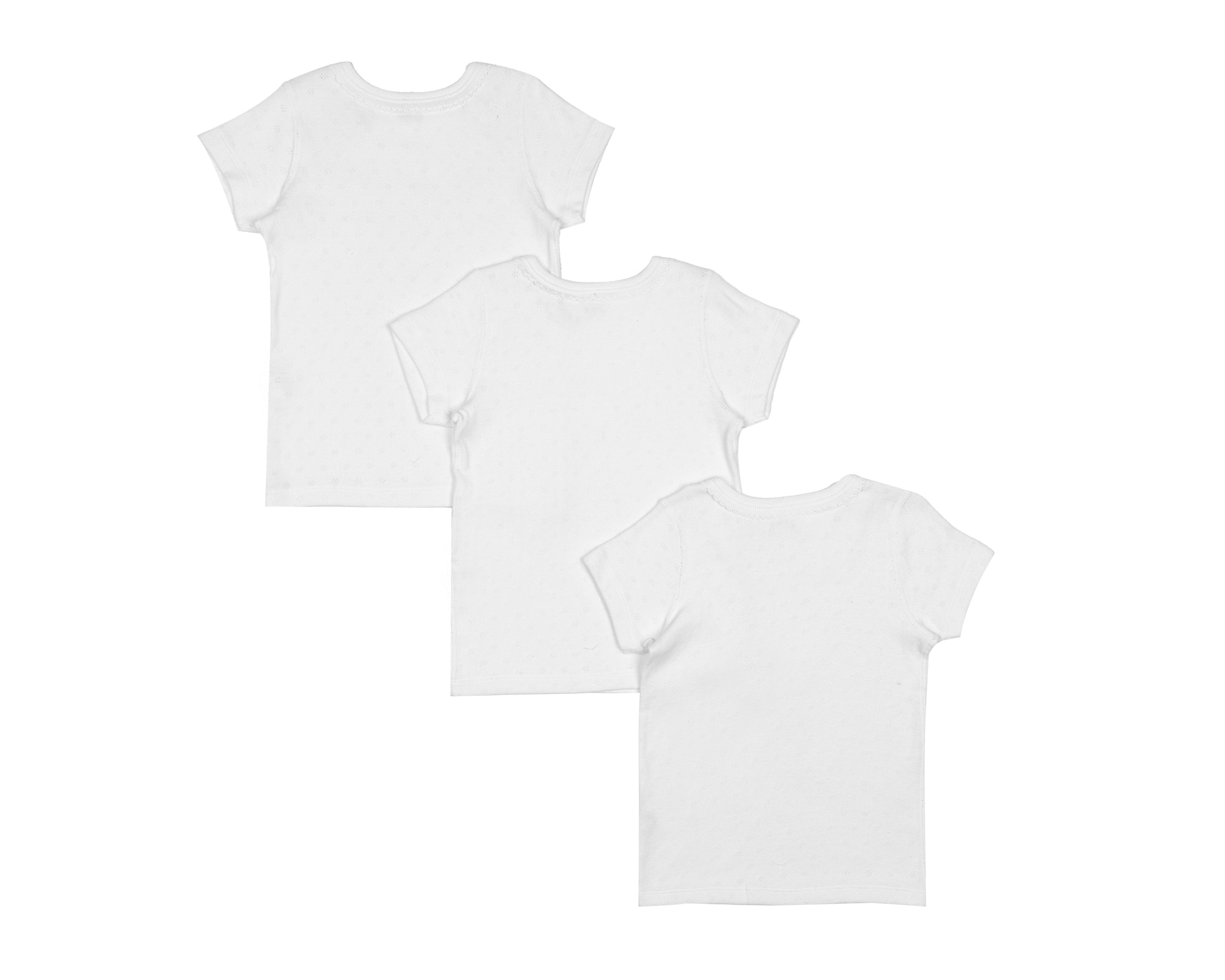 Foto 3 pulgar | Camiseta Interior Baby Colors para Bebé Niña