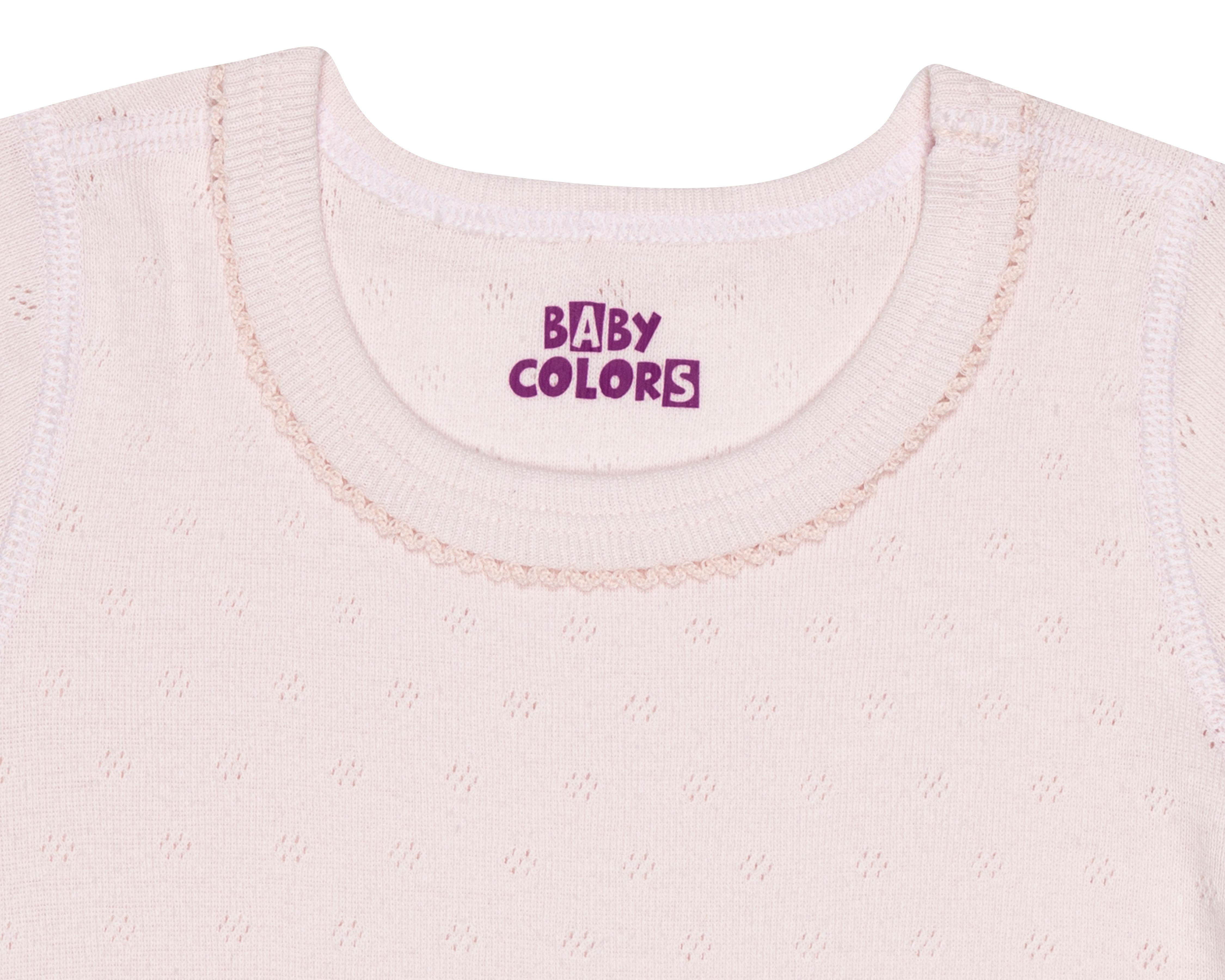 Foto 4 pulgar | Camiseta Interior Baby Colors para Bebé Niña