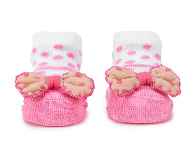 Foto 2 | Calcetines para Bebé Niña Baby Colors 3 Pares con Tiara