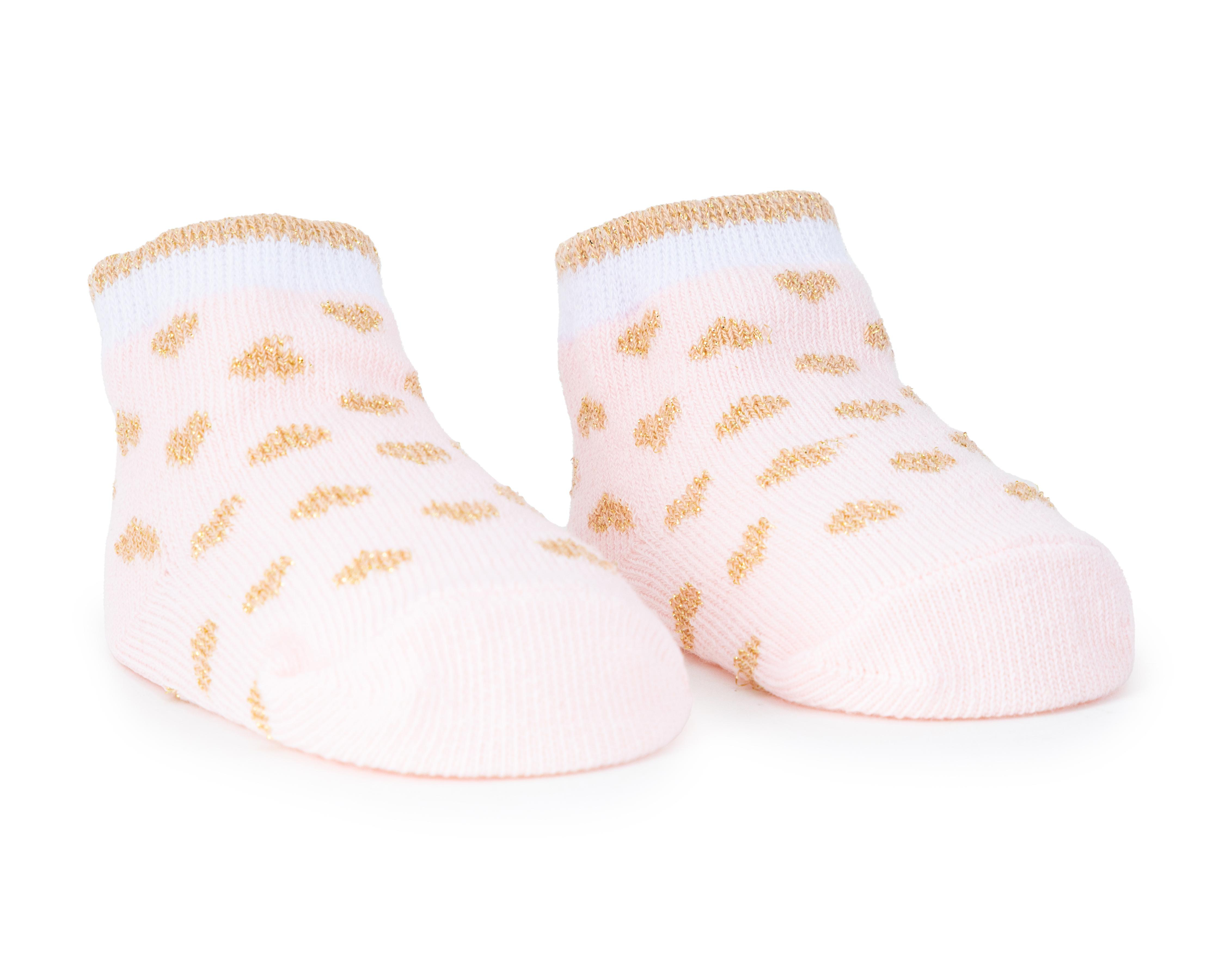 Foto 5 | Calcetas Baby Colors con Flor para Bebé Niña 3 Pares