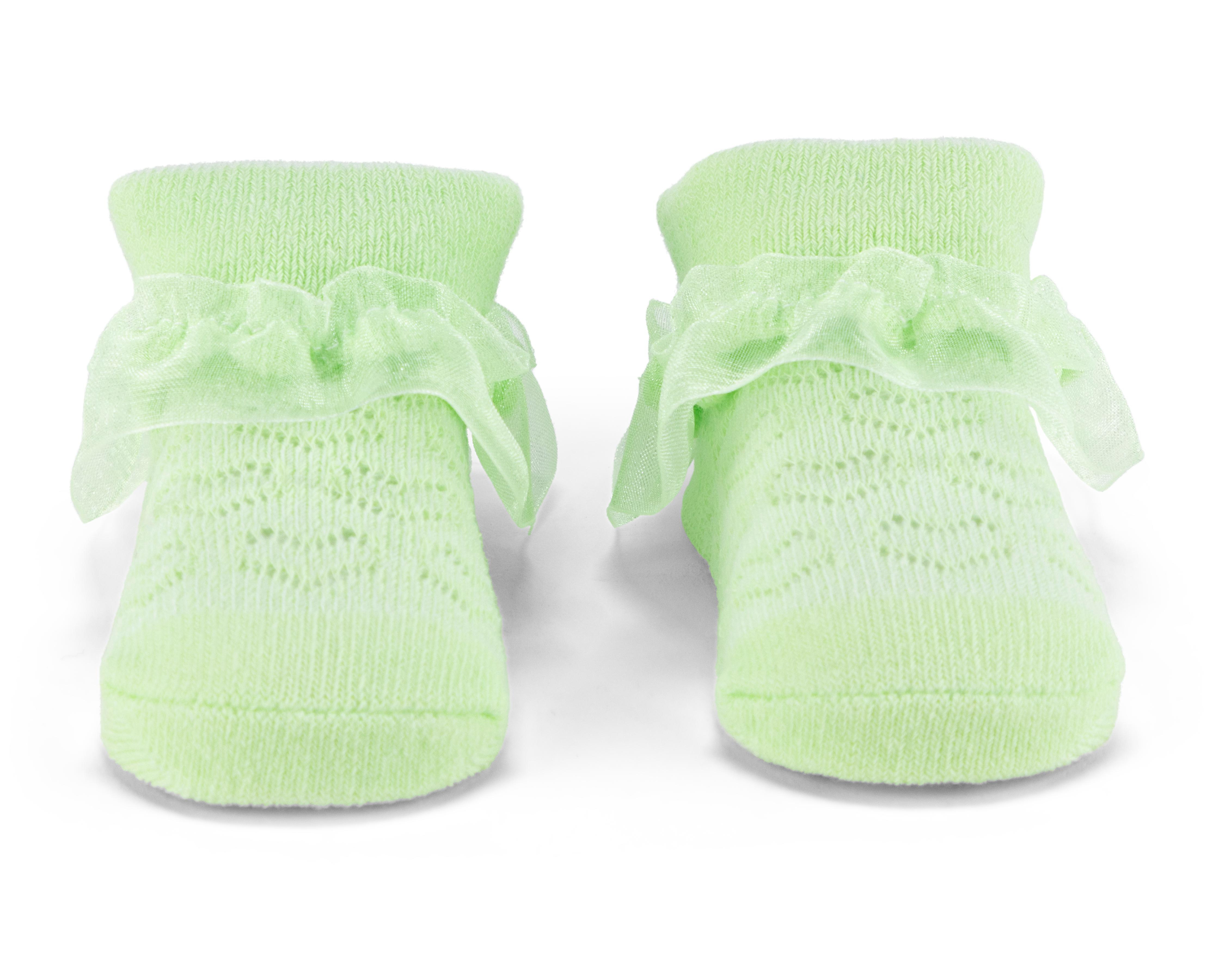 Foto 4 | Calcetines para Bebé Niña Baby Colors 3 Pares