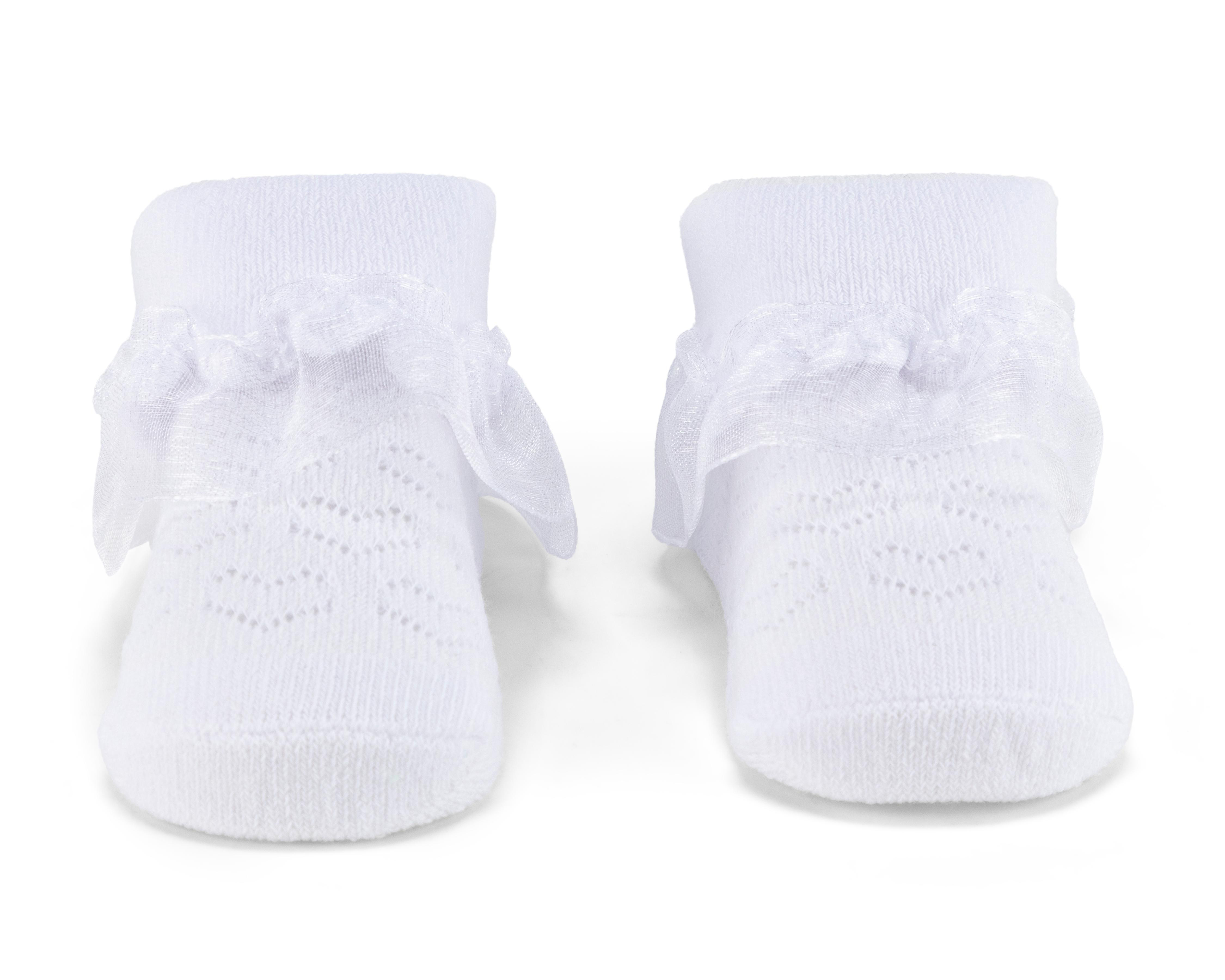 Foto 5 | Calcetines para Bebé Niña Baby Colors 3 Pares