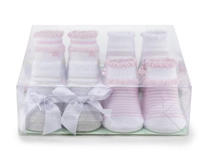 Foto 1 | Calcetines para Bebé Niña Baby Colors 4 Pares