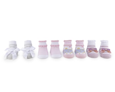 Foto 2 | Calcetines para Bebé Niña Baby Colors 4 Pares