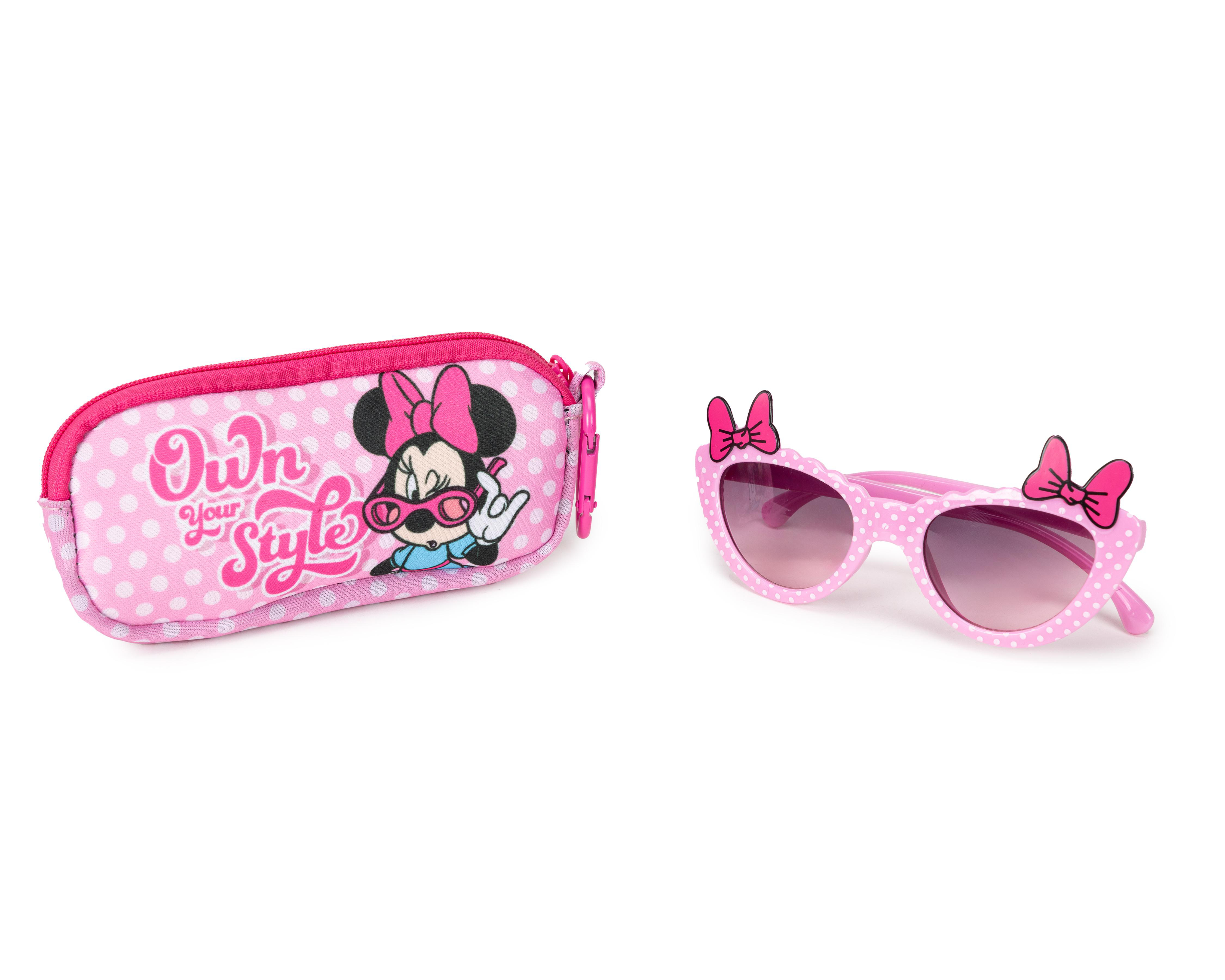 Foto 2 | Lentes de Sol para Niña Disney Minnie Mouse Cat Eye Rosas