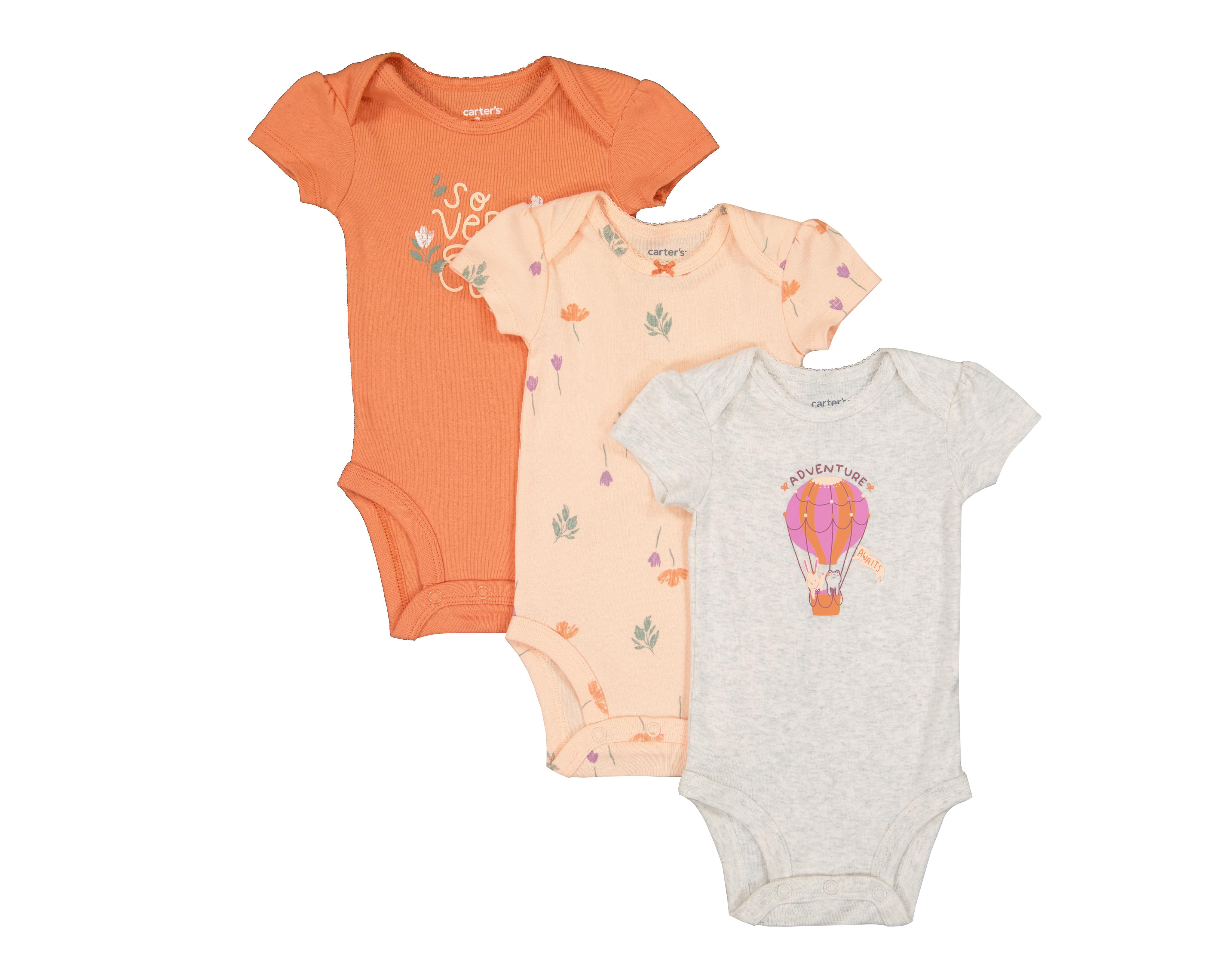 Pañalero para Bebé Niña Carter's 3 Piezas