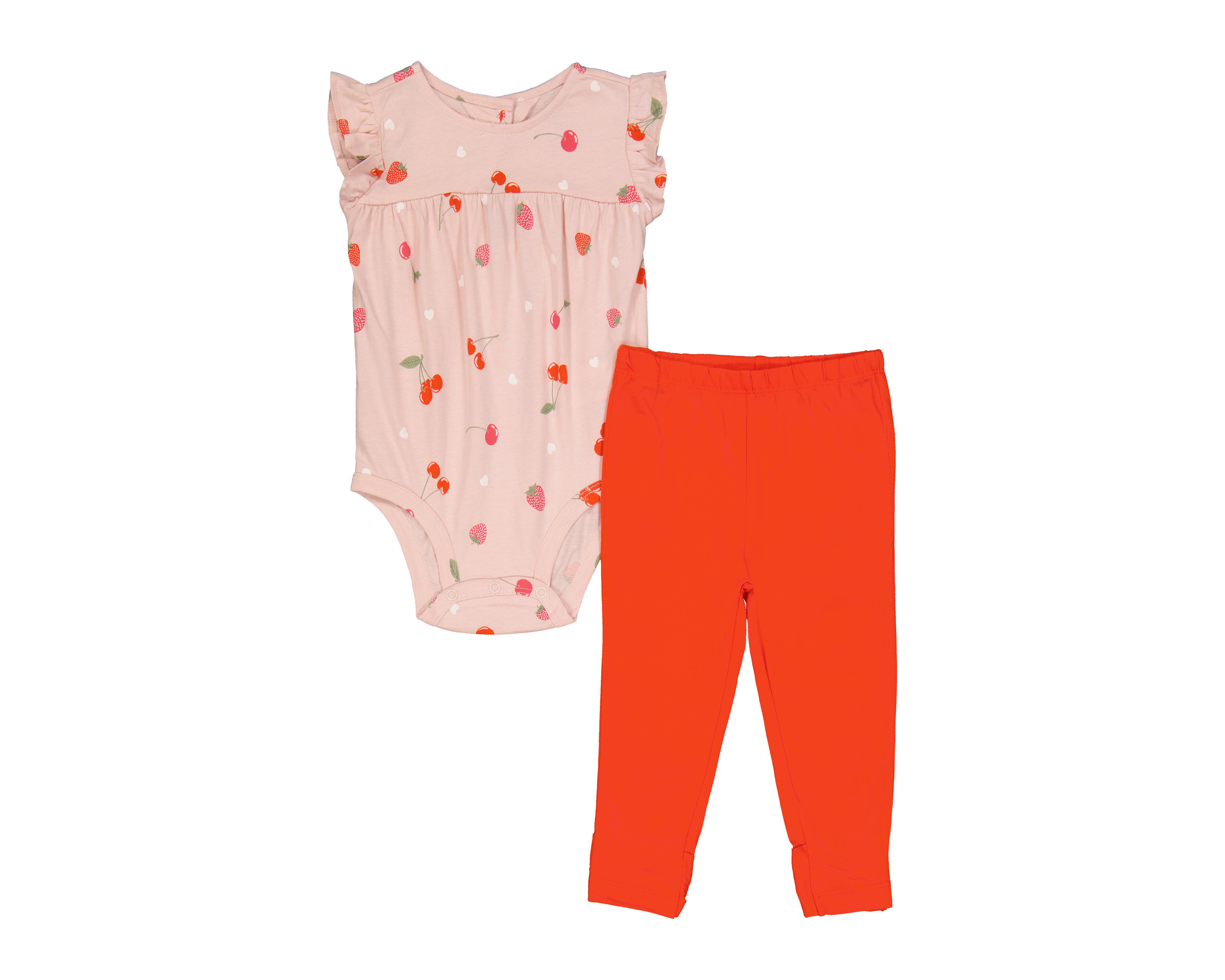Foto 1 | Conjunto para Bebé Niña Carter's de Algodón 2 Piezas