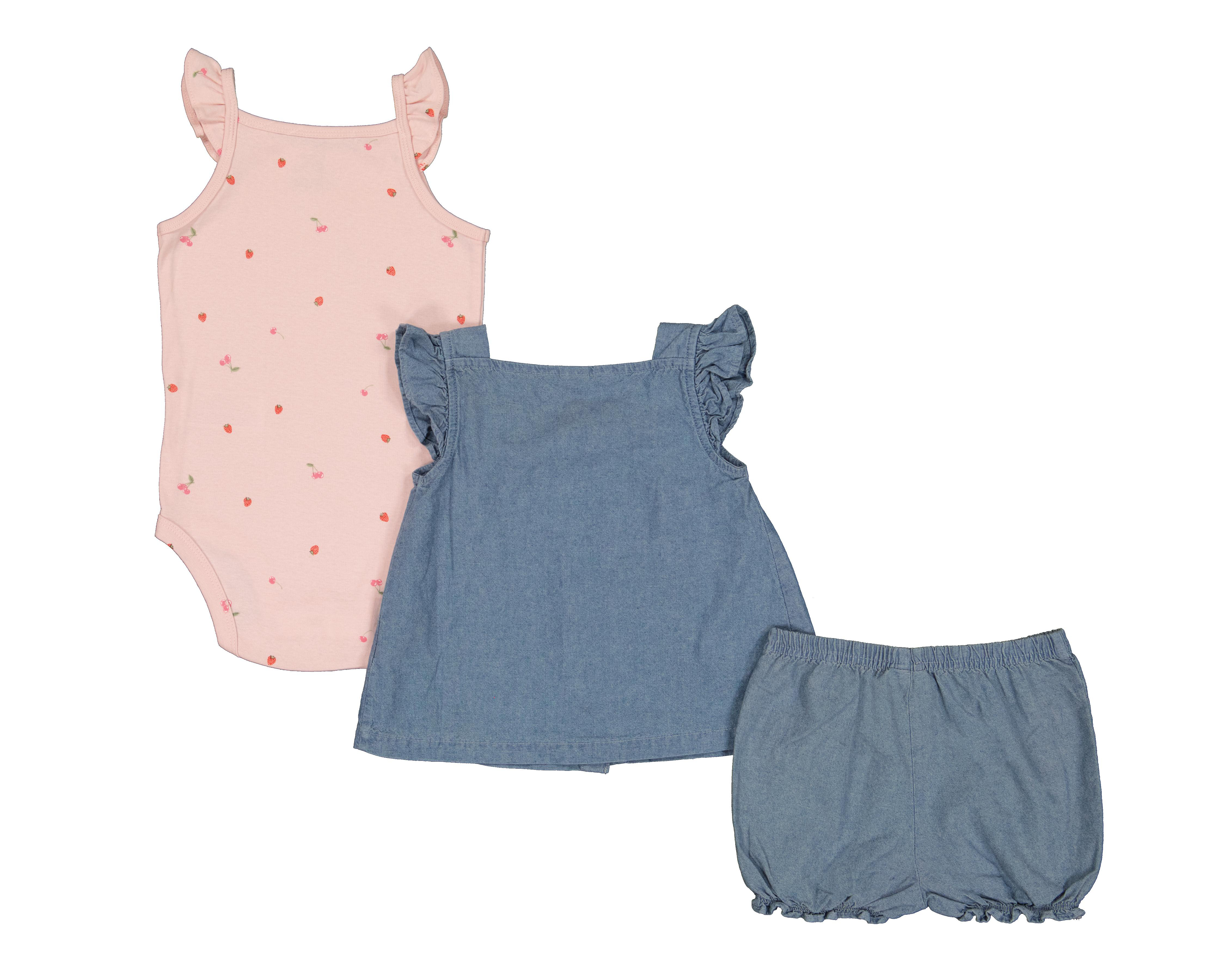 Foto 2 | Conjunto para Bebé Niña Carter's 3 Piezas