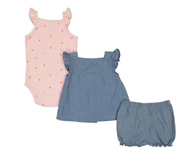 Foto 2 | Conjunto para Bebé Niña Carter's 3 Piezas