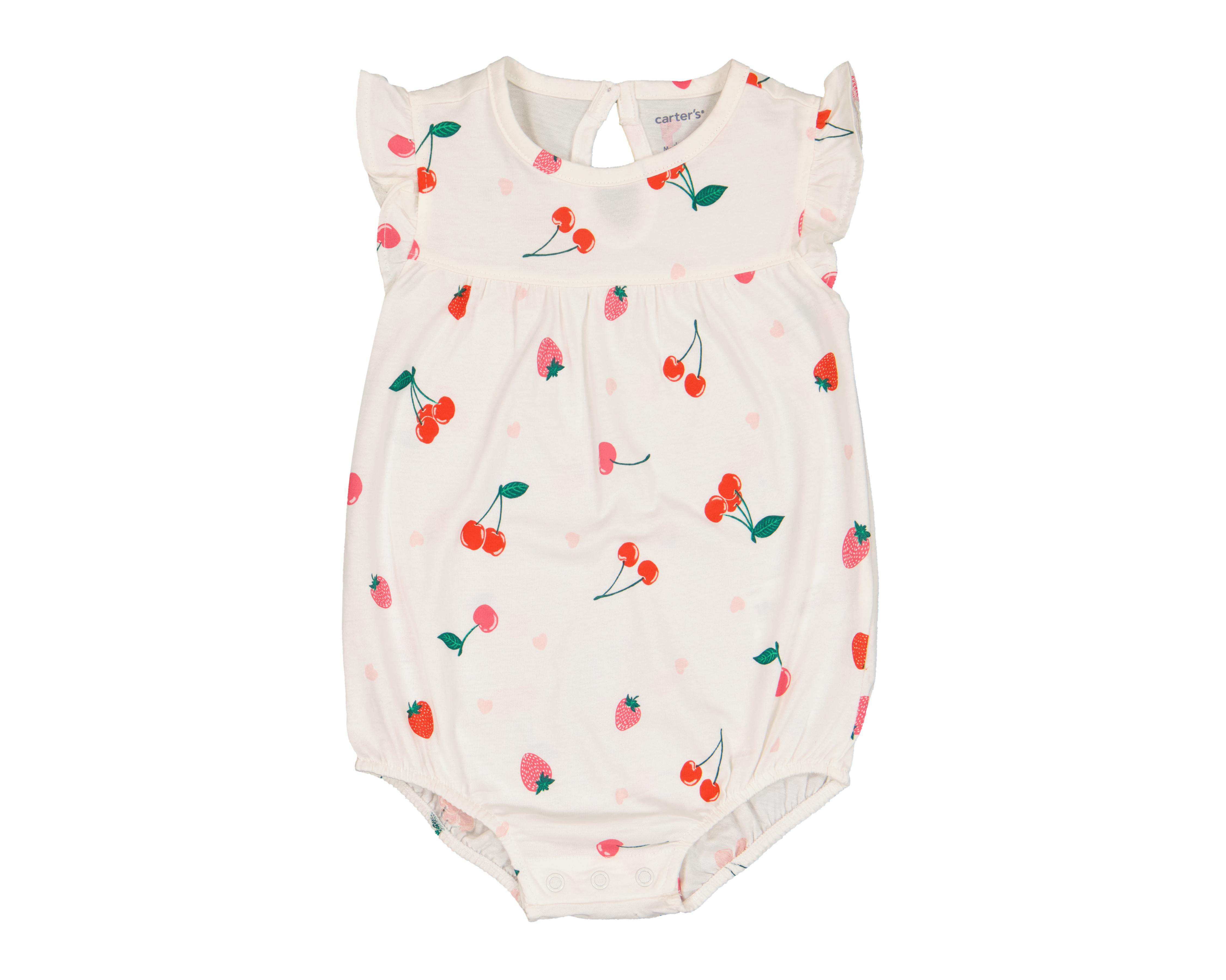 Foto 3 | Pañalero para Bebé Niña Carter's de Algodón con Cubrepañal