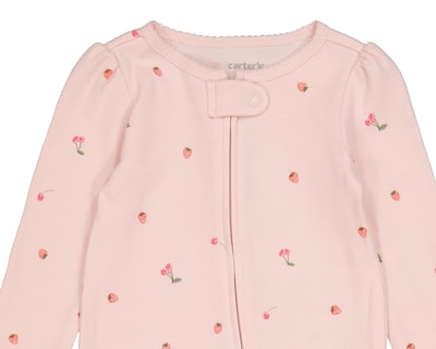 Foto 3 | Mameluco para Bebé Niña Carter's de Algodón Rosa