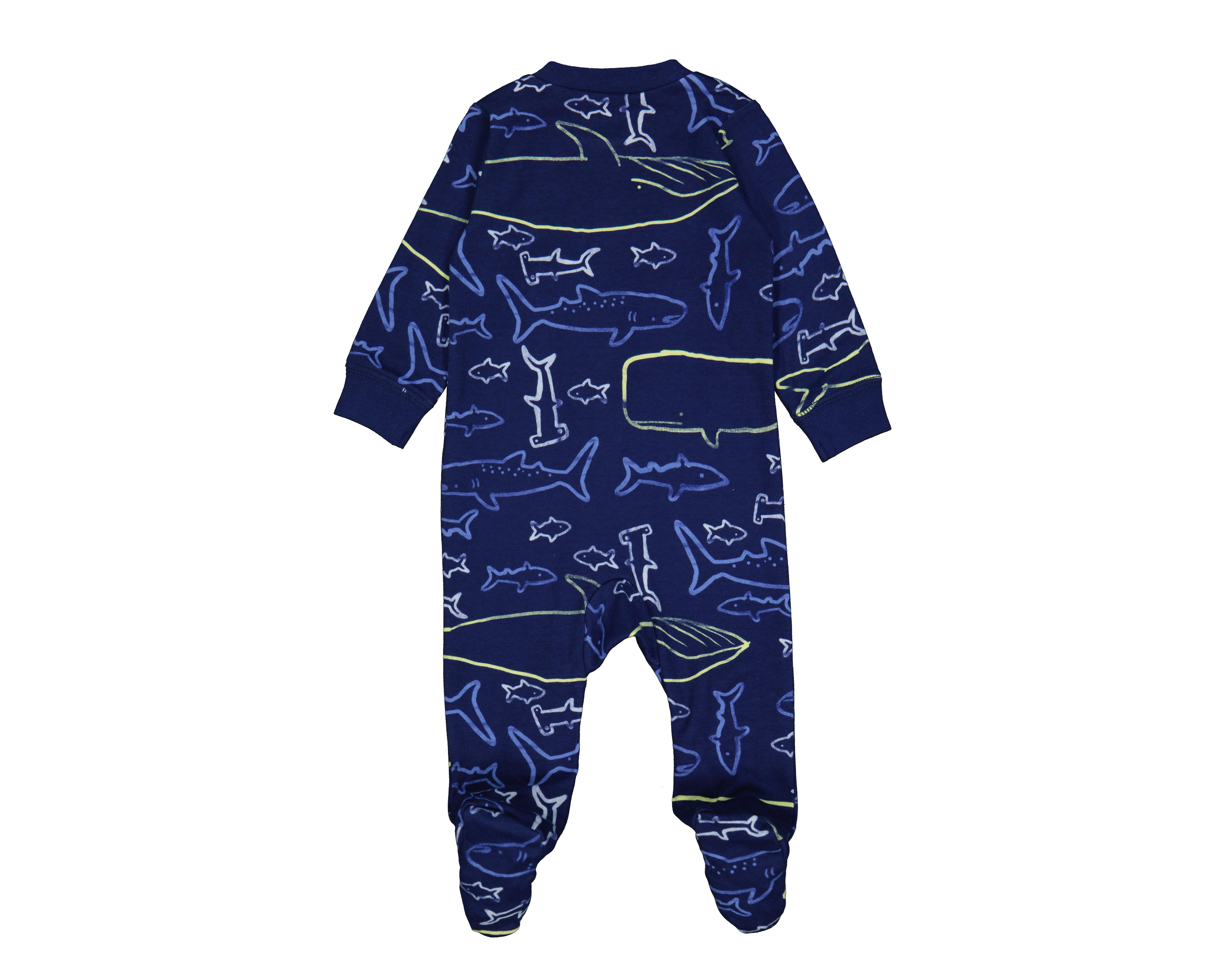 Foto 2 | Mameluco para Bebé Niño Carter's de Algodón Azul