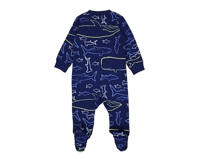 Foto 2 | Mameluco para Bebé Niño Carter's de Algodón Azul
