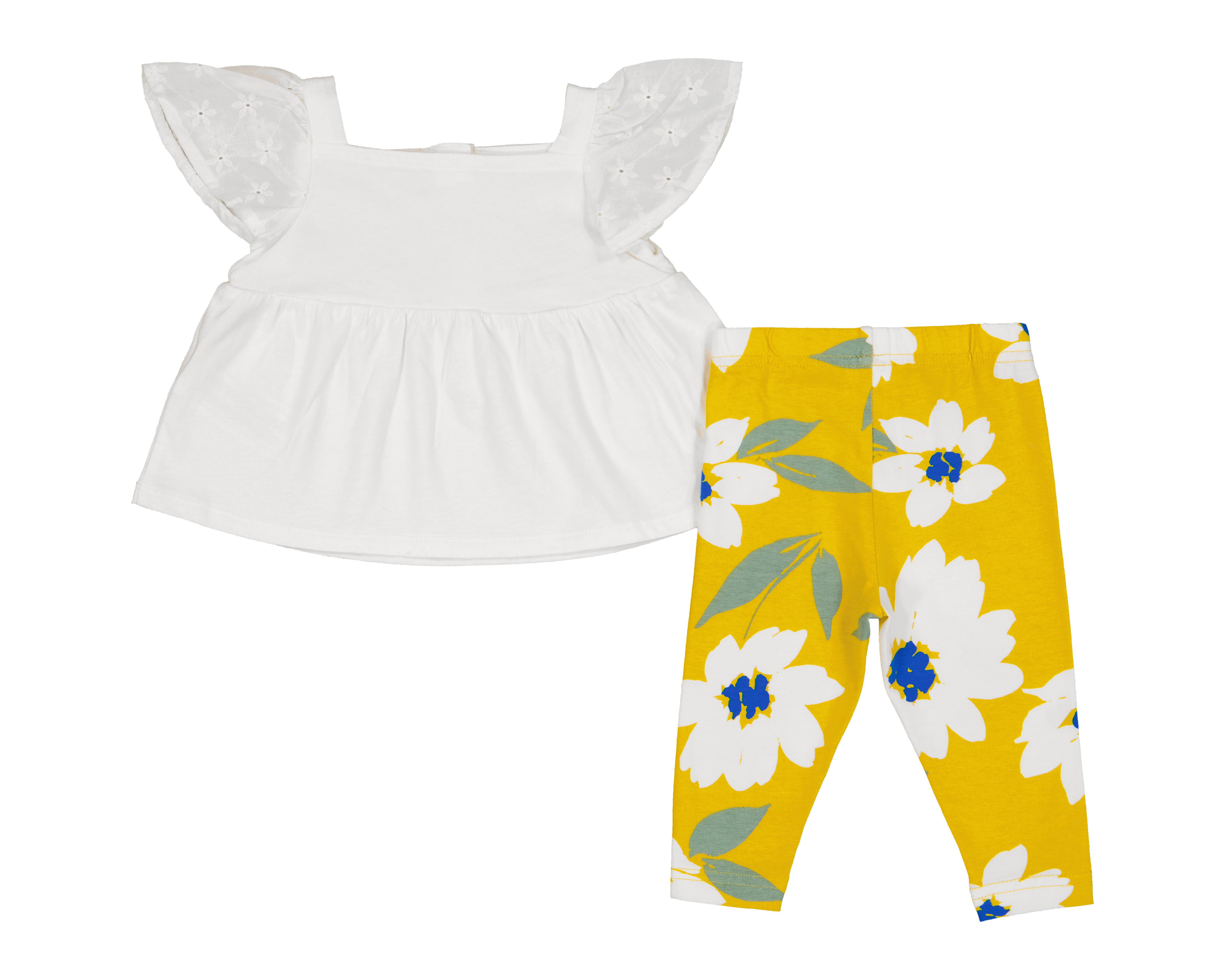 Foto 2 | Blusa y Pantalón de Algodón para Bebé Niña Carter's