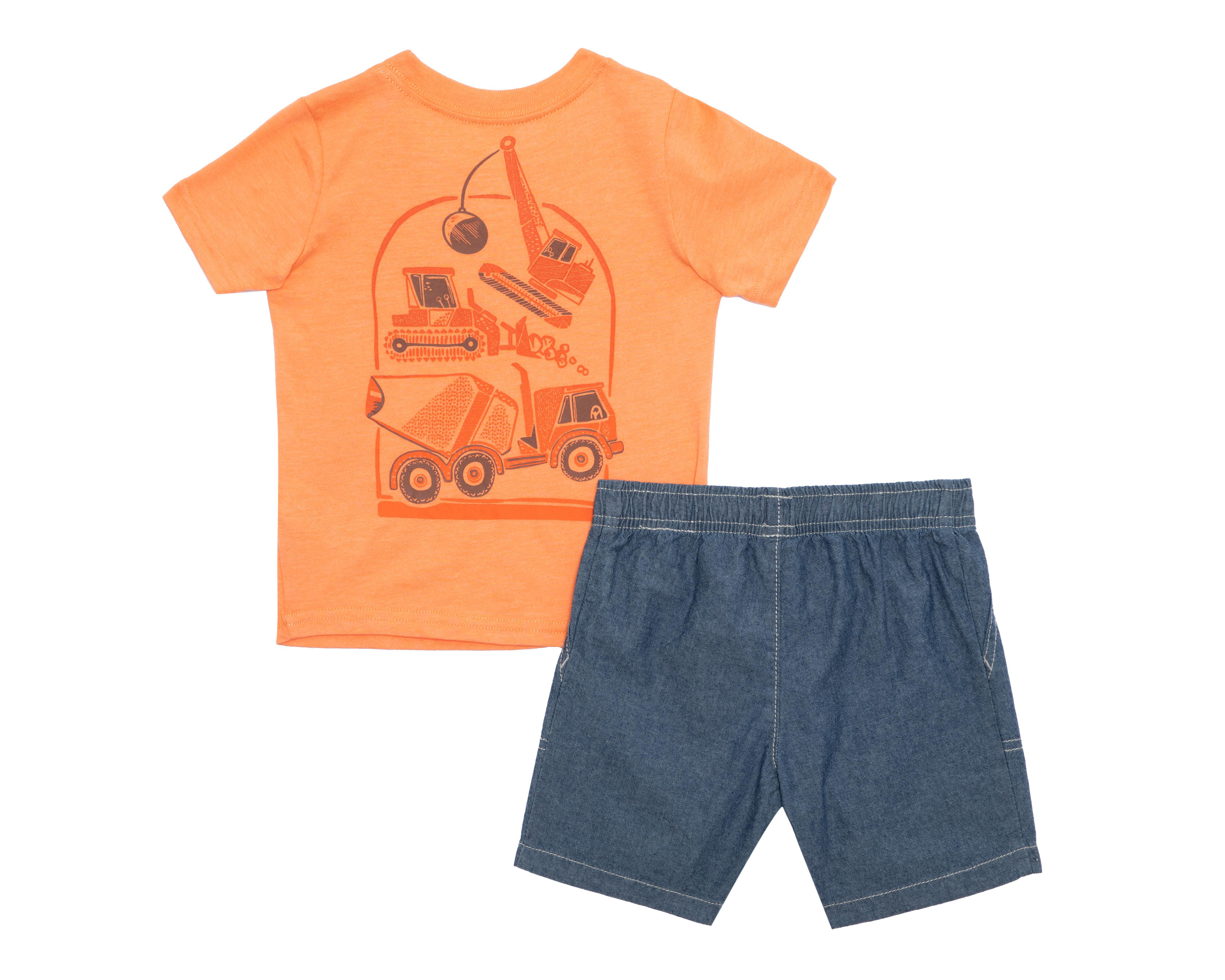 Foto 3 pulgar | Short y Playera para Bebé Niño Carter's