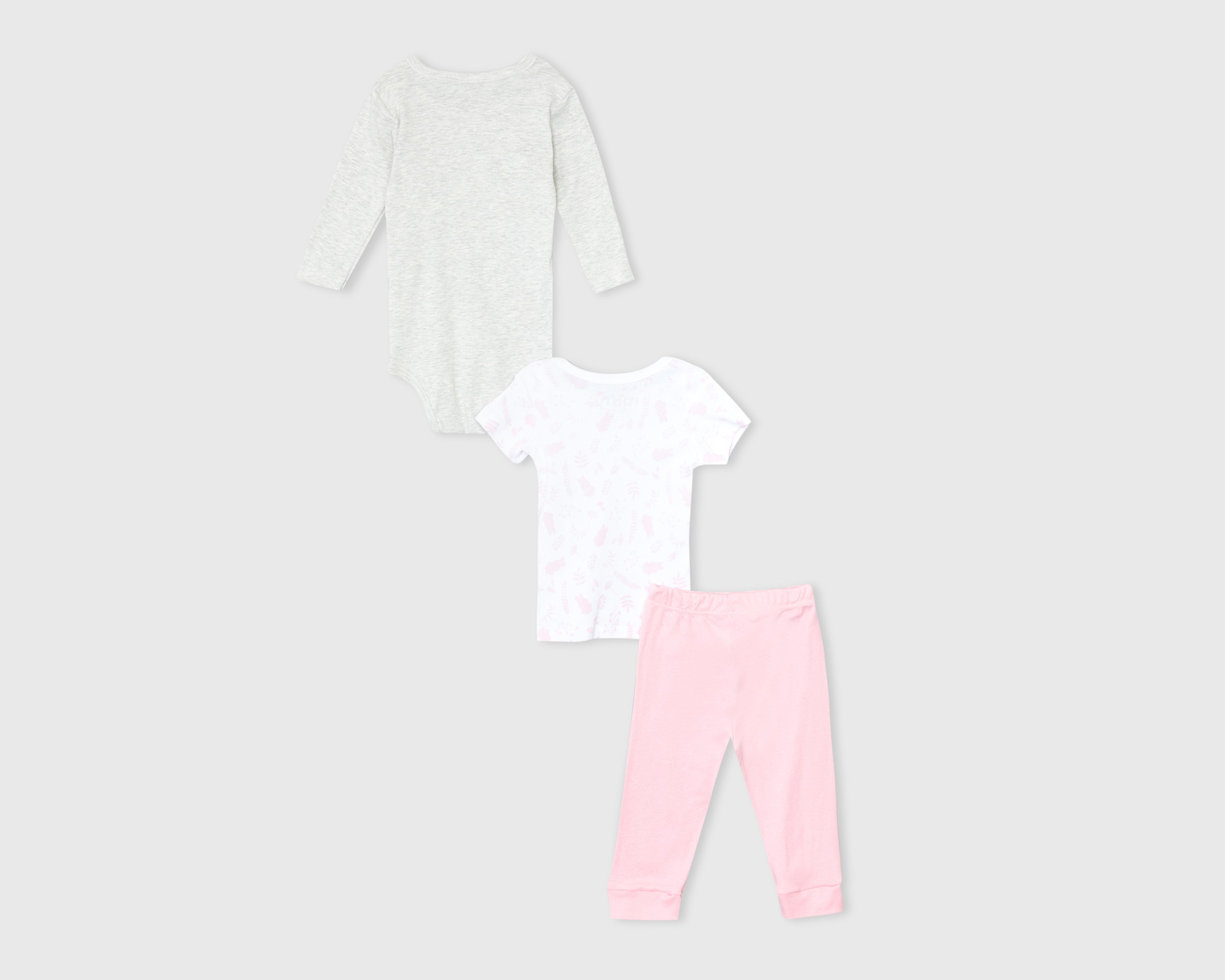 Foto 2 | Conjunto para Bebé Niña Miffy 3 Piezas