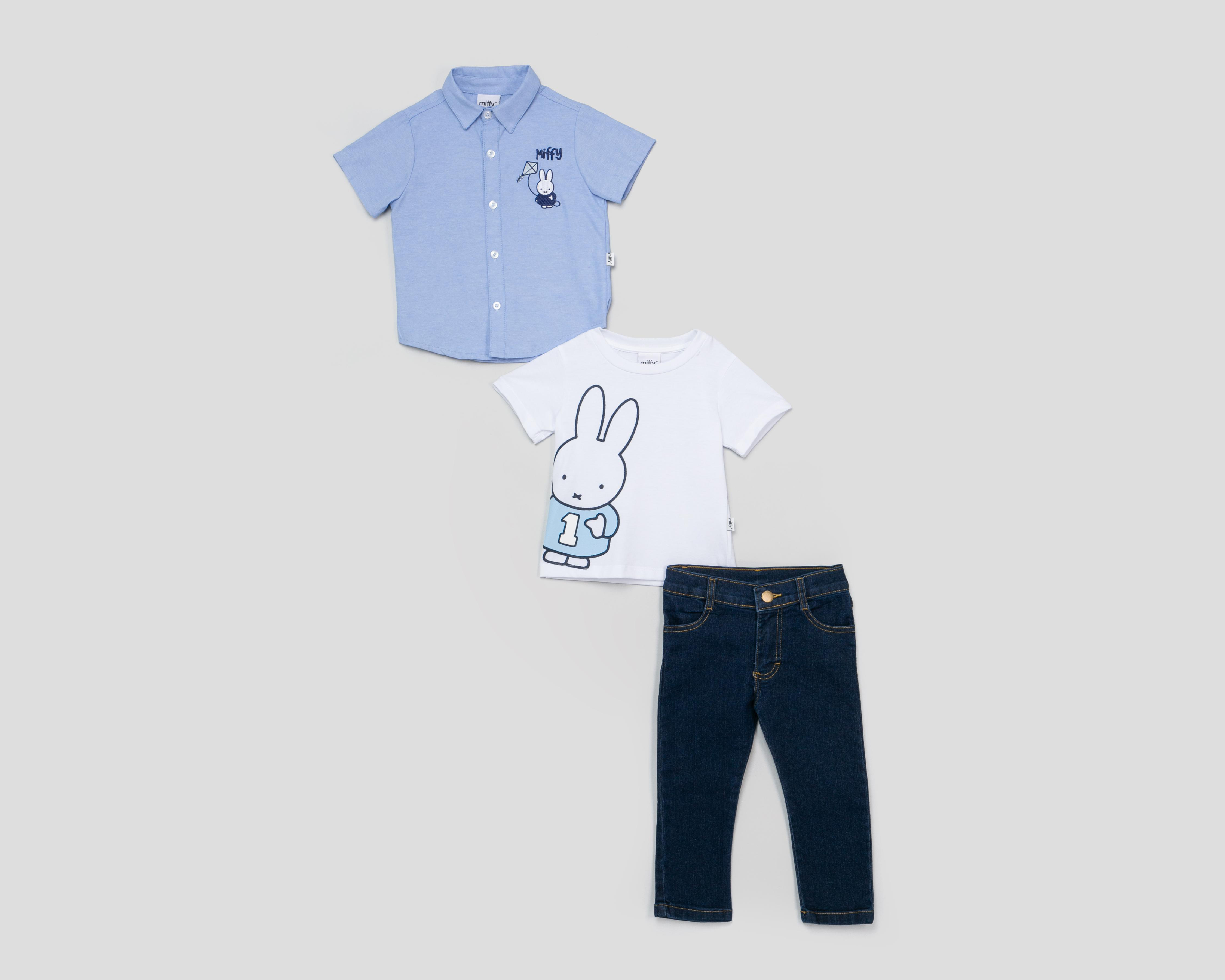 Conjunto Miffy para Niño 3 Piezas