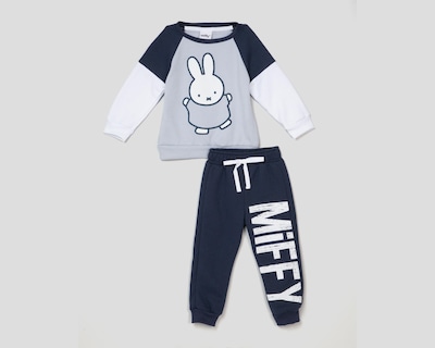 Foto 1 | Conjunto de Sudadera y Pants Miffy para Niño