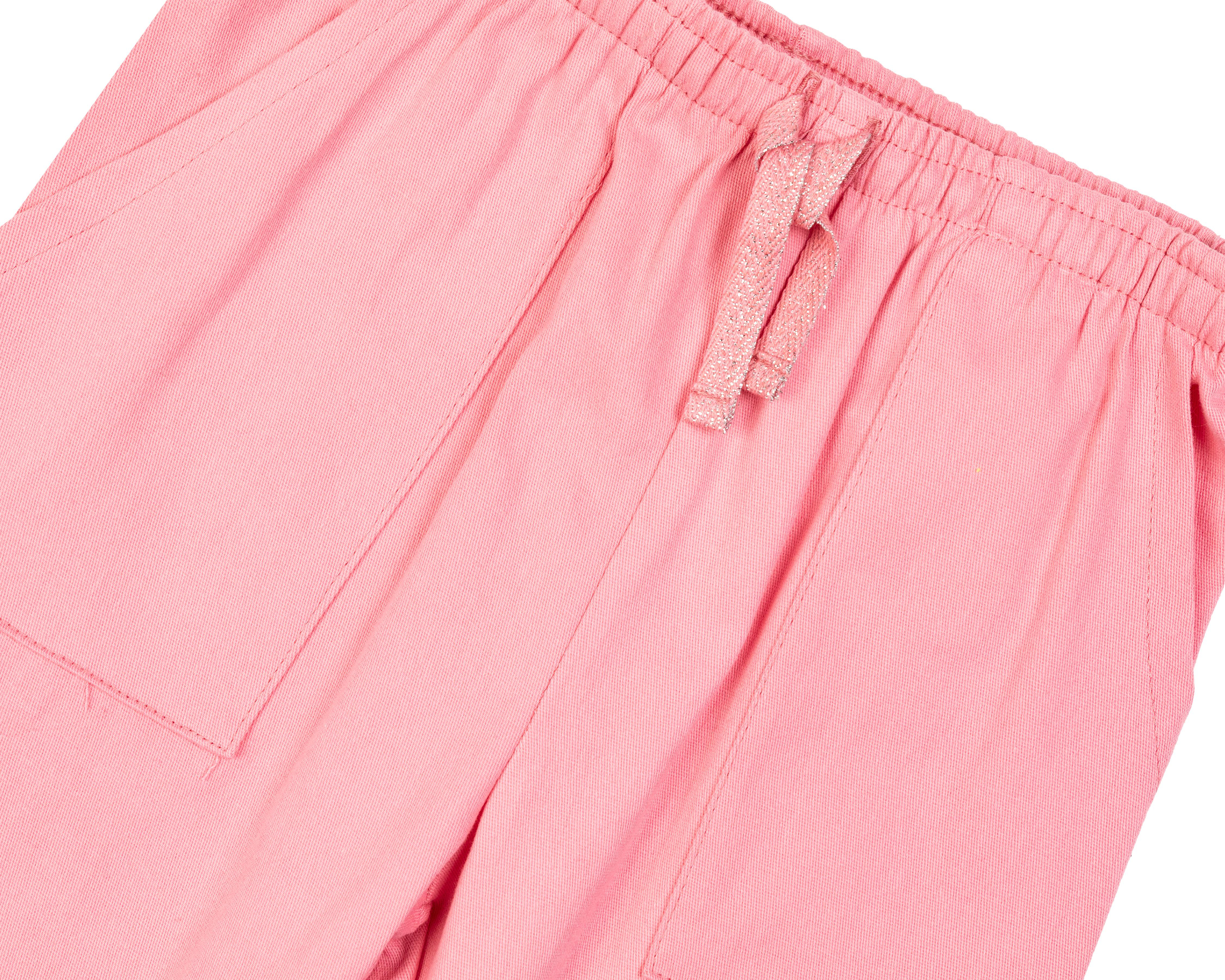 Foto 4 pulgar | Pantalón para Bebé Niña Baby Colors Rosa