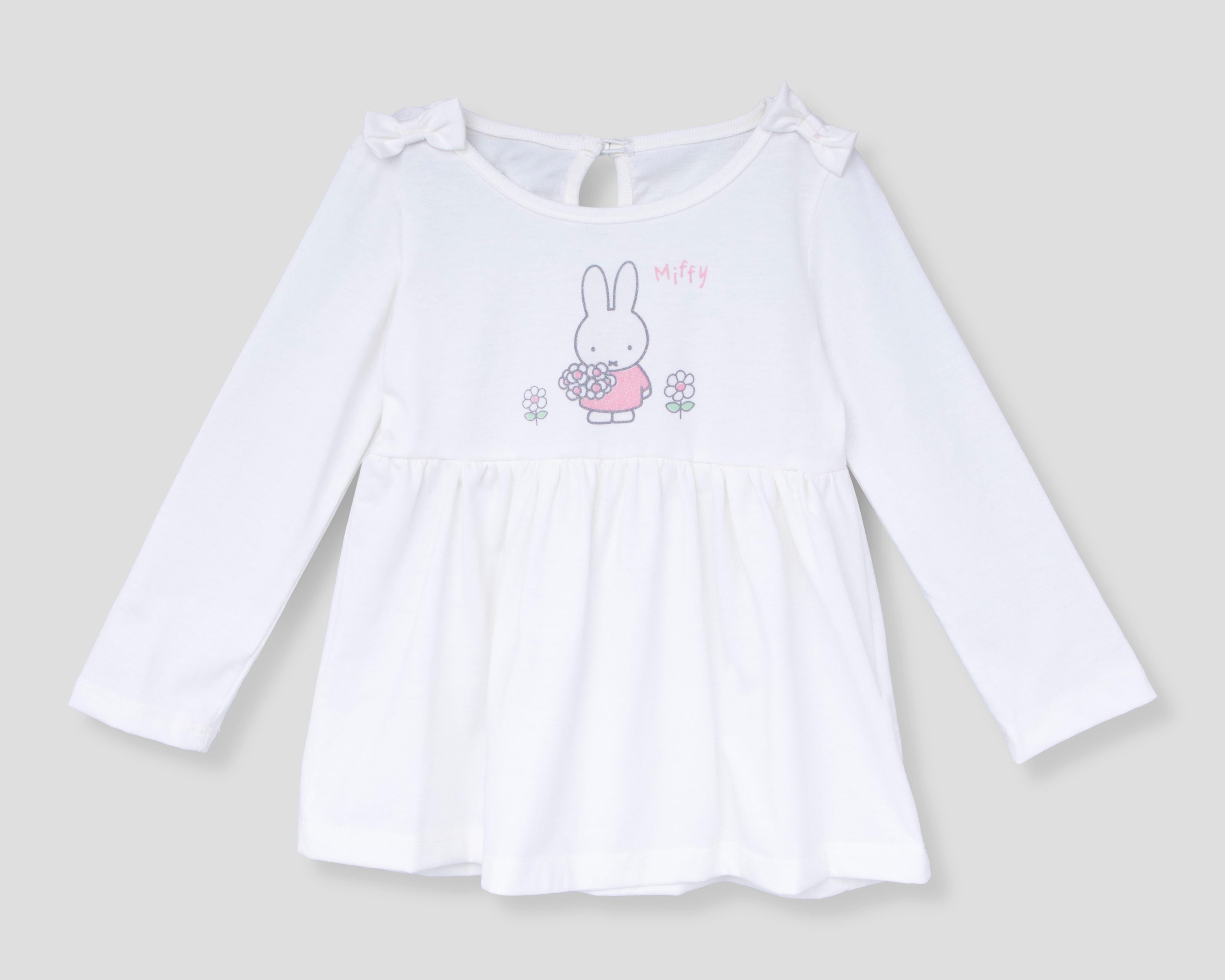 Foto 4 pulgar | Conjunto para Bebé Niña Miffy 2 Piezas