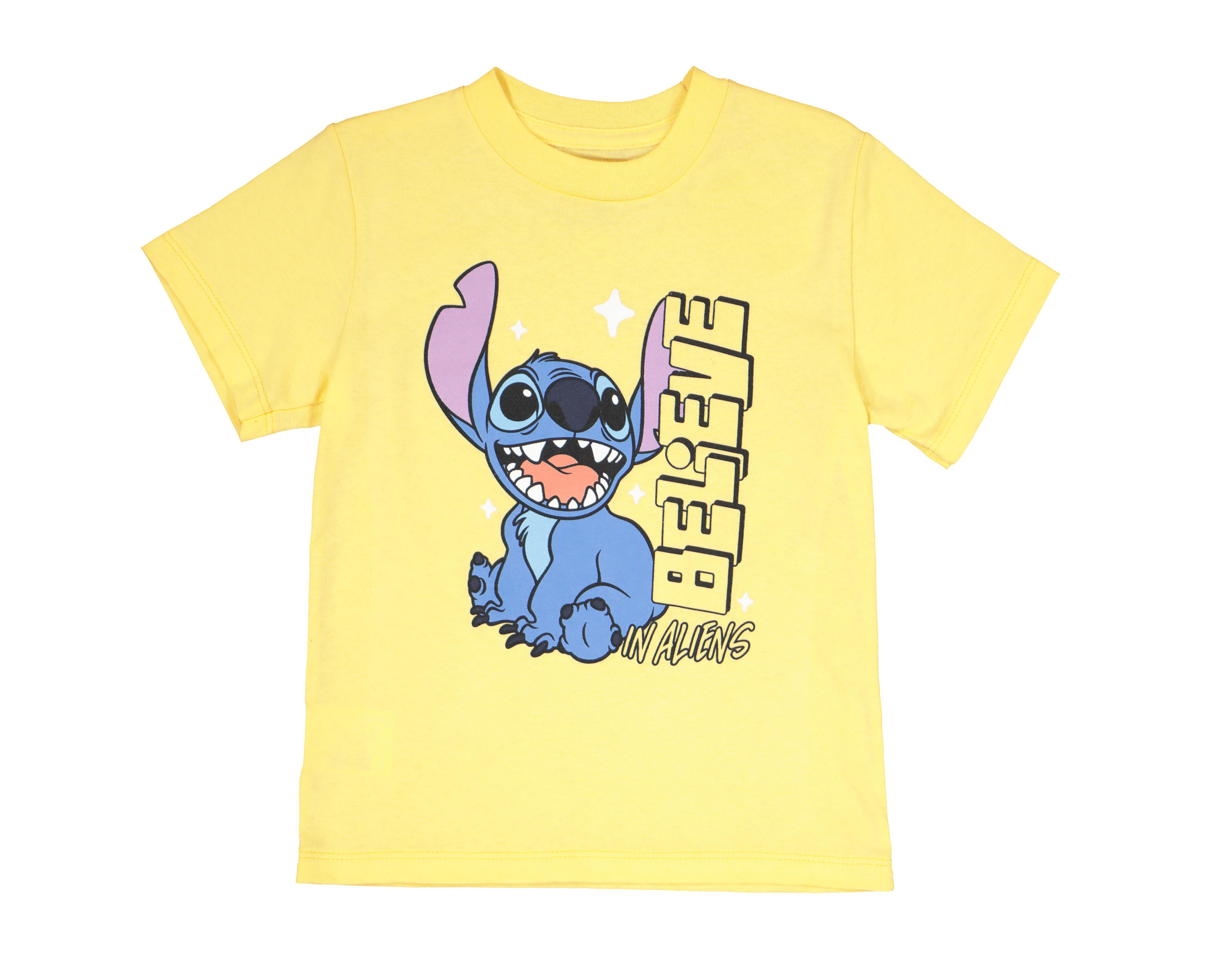 Foto 3 | Conjunto de Bebé Disney Stitch 2 Piezas