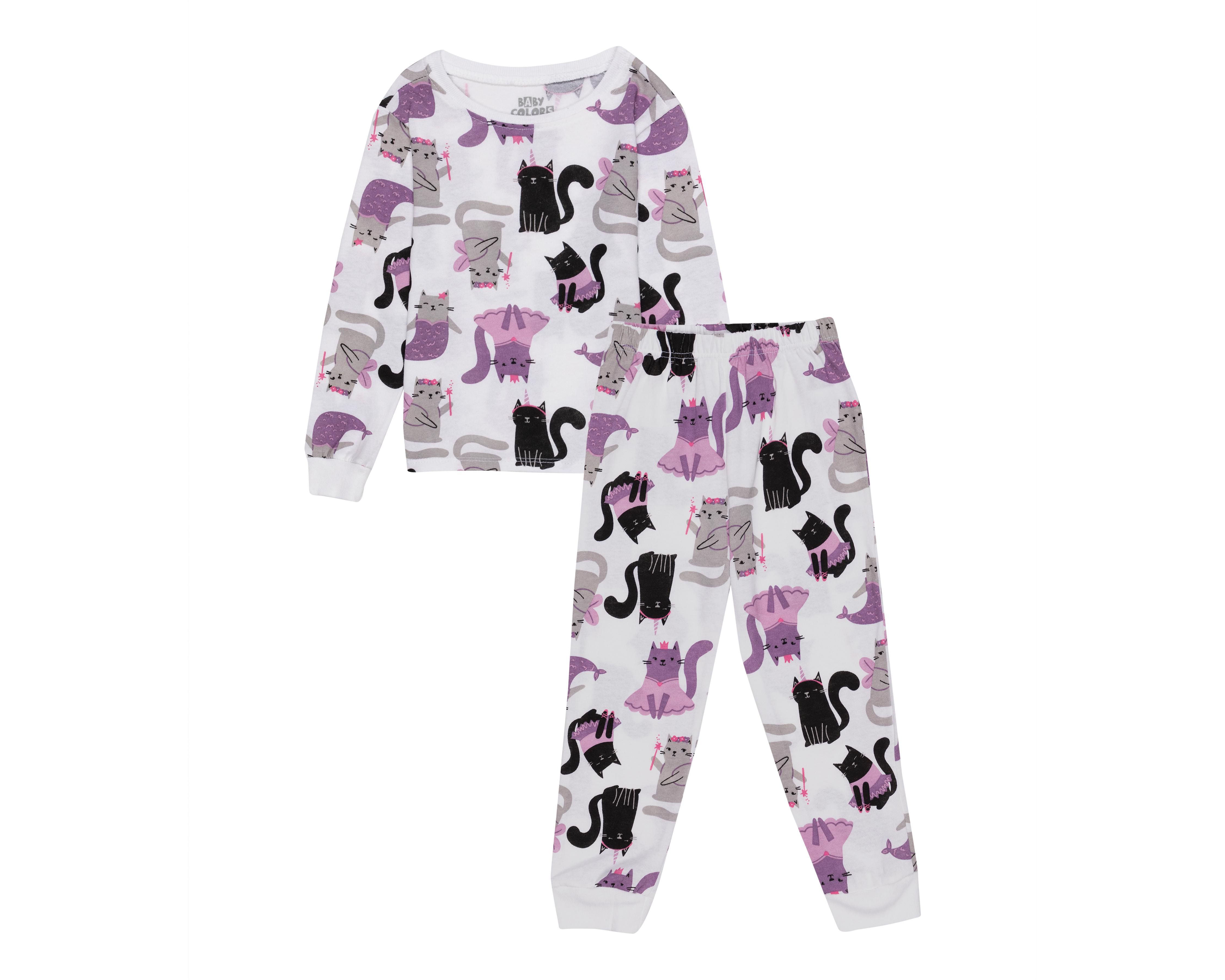 Foto 1 | Pijama para Niña de Gatos Baby Colors