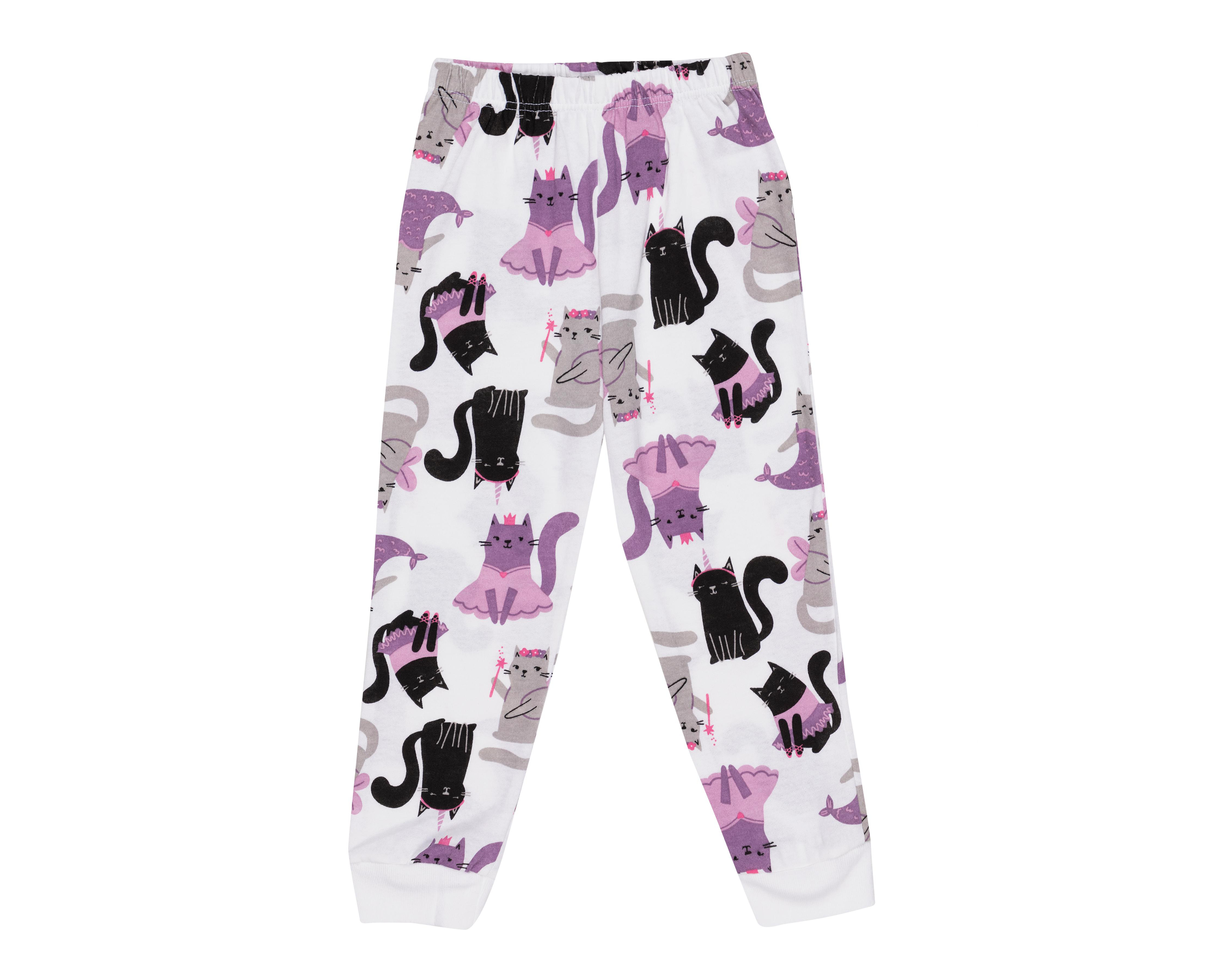 Foto 5 pulgar | Pijama para Niña de Gatos Baby Colors
