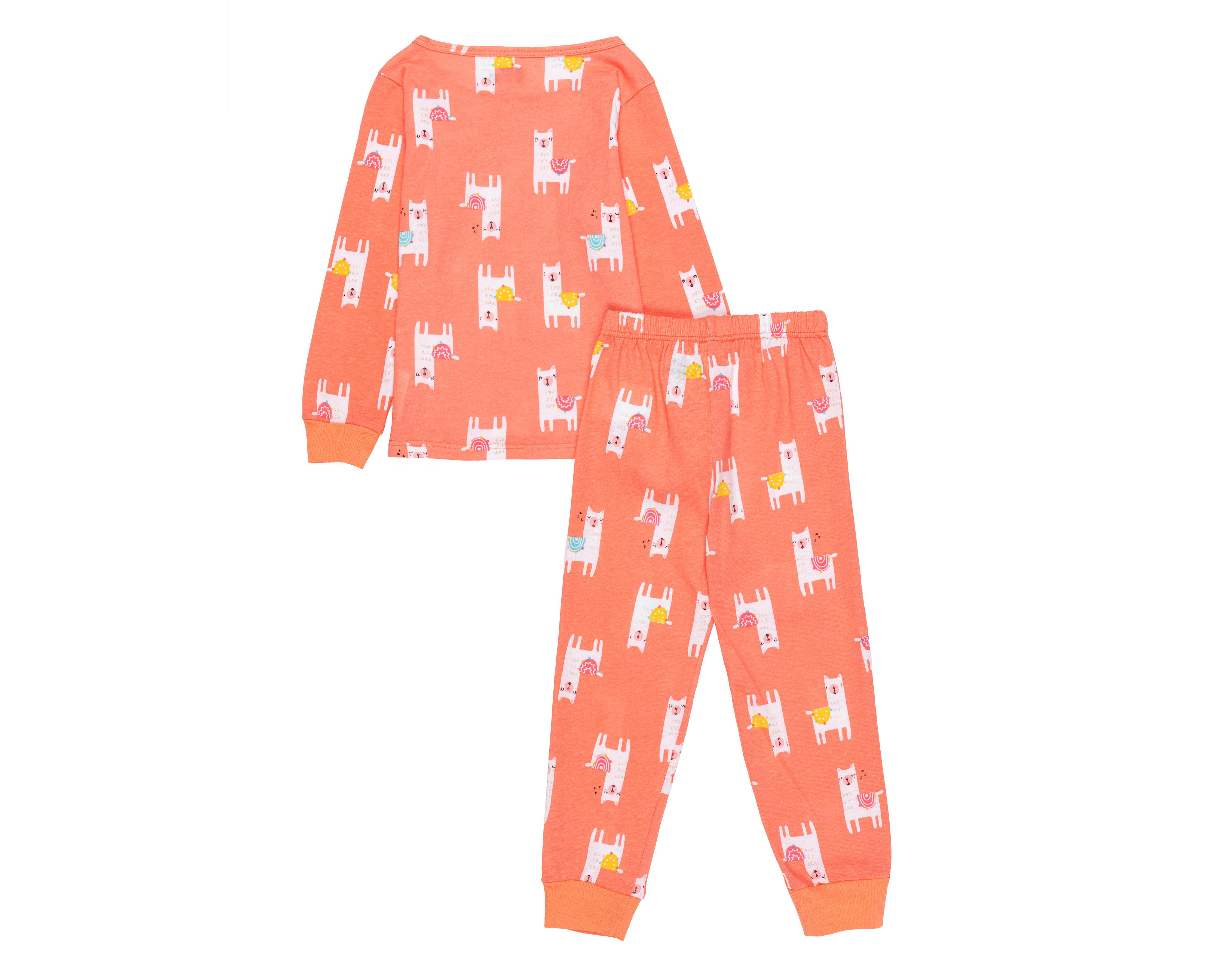 Foto 2 | Pijama para Niña de Llamas Baby Colors
