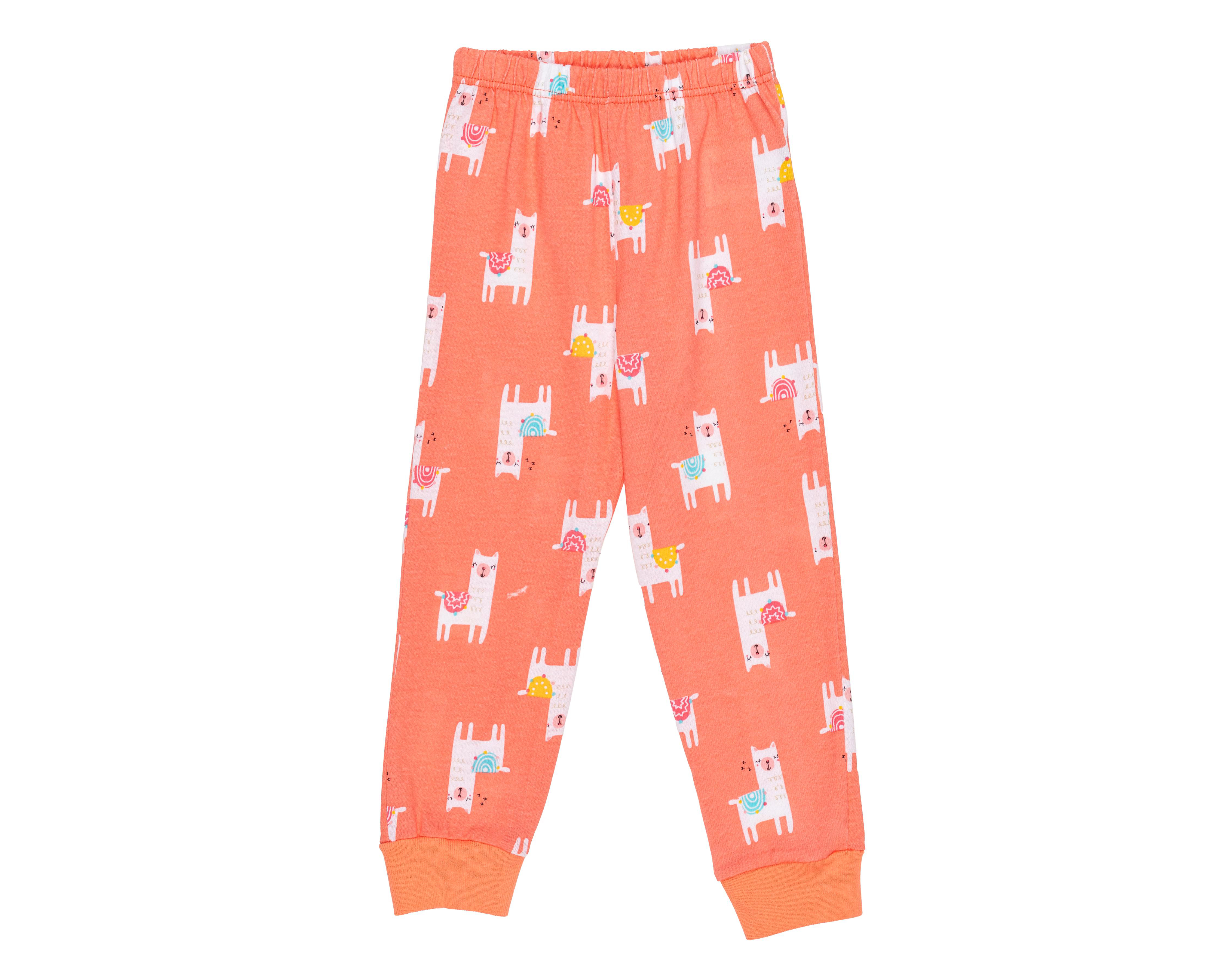 Foto 5 pulgar | Pijama para Niña de Llamas Baby Colors