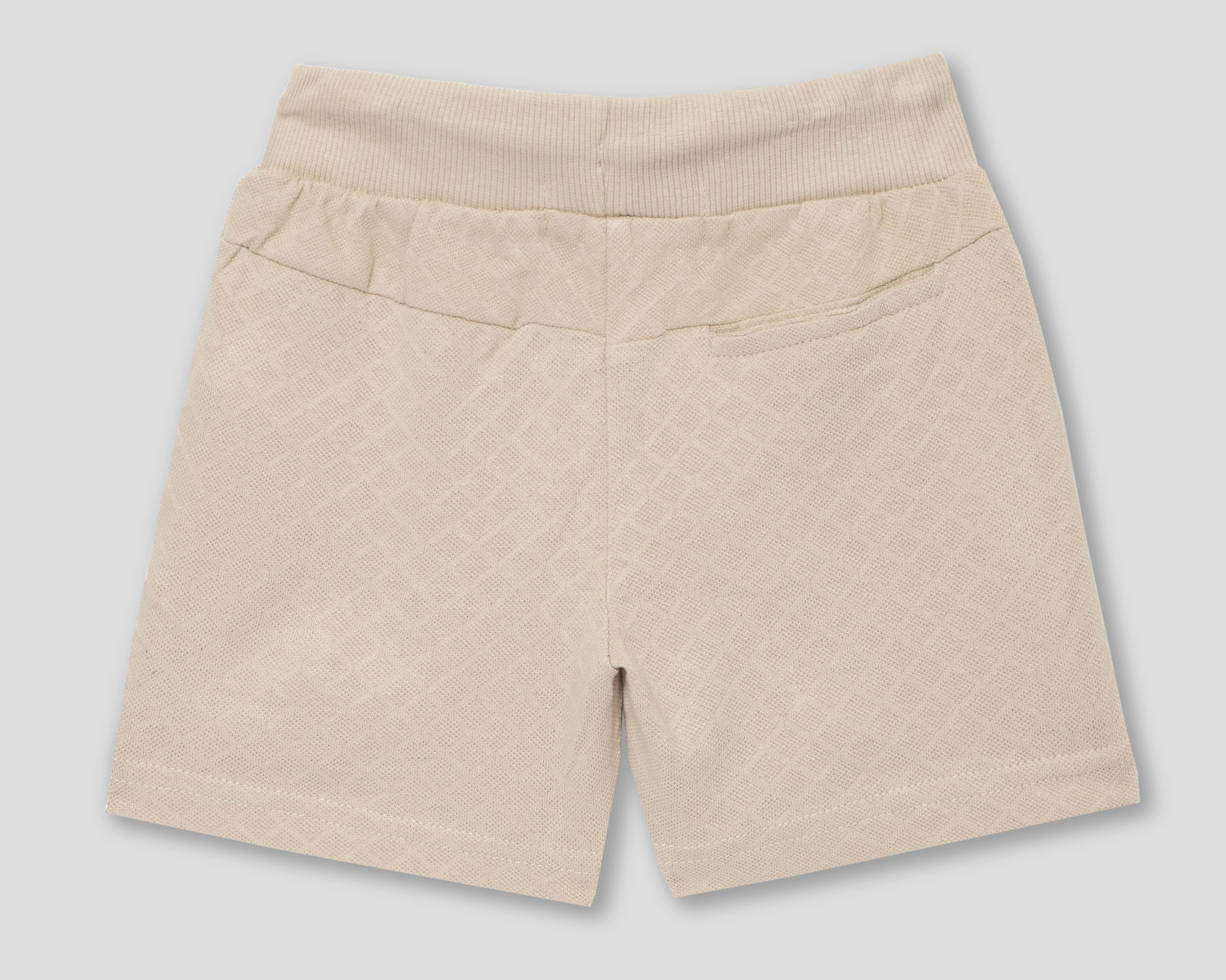 Foto 2 | Short para Bebé Niño Koko Noko de Algodón Beige