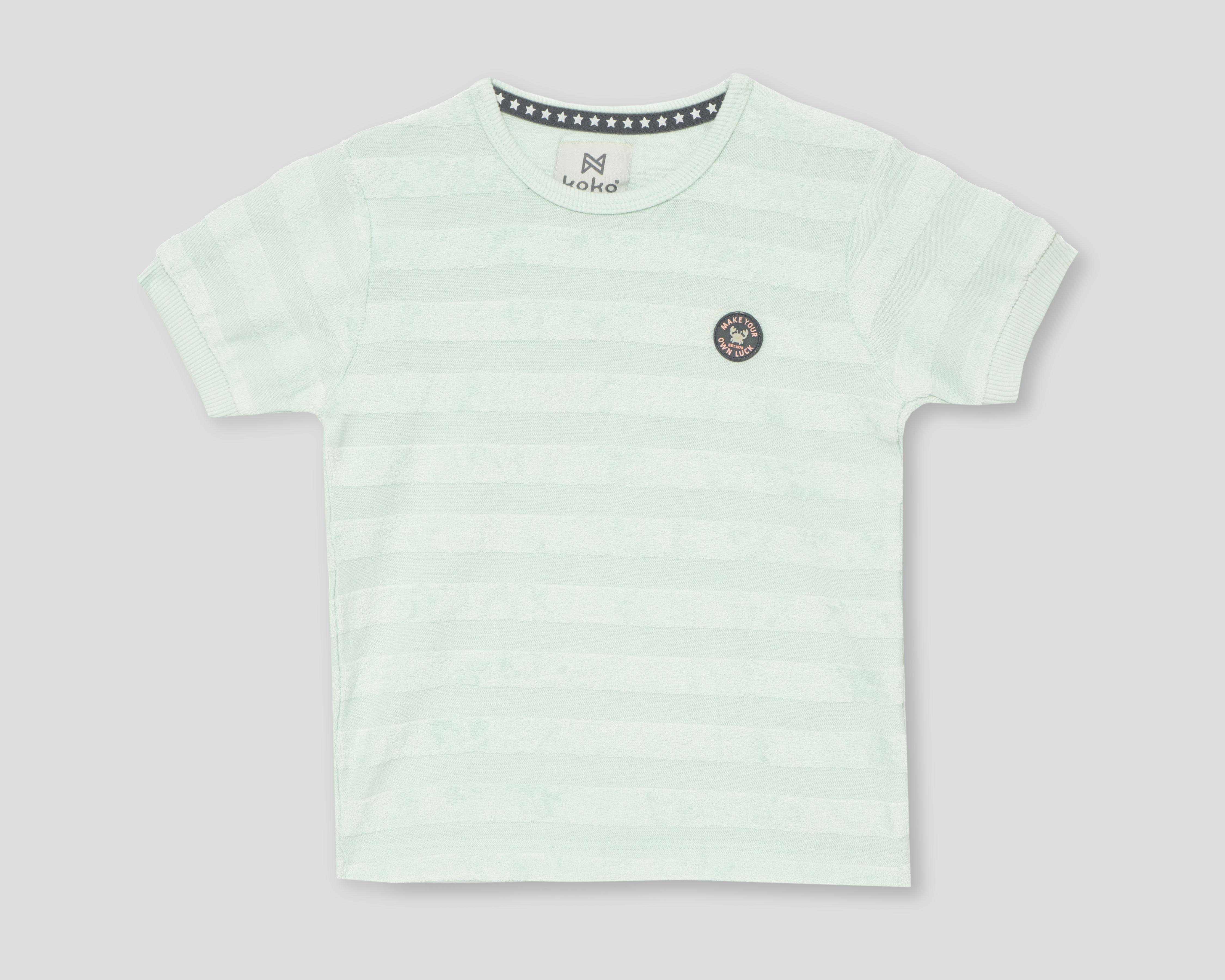 Foto 2 pulgar | Playera para Bebé Niño Koko Noko de Algodón Verde