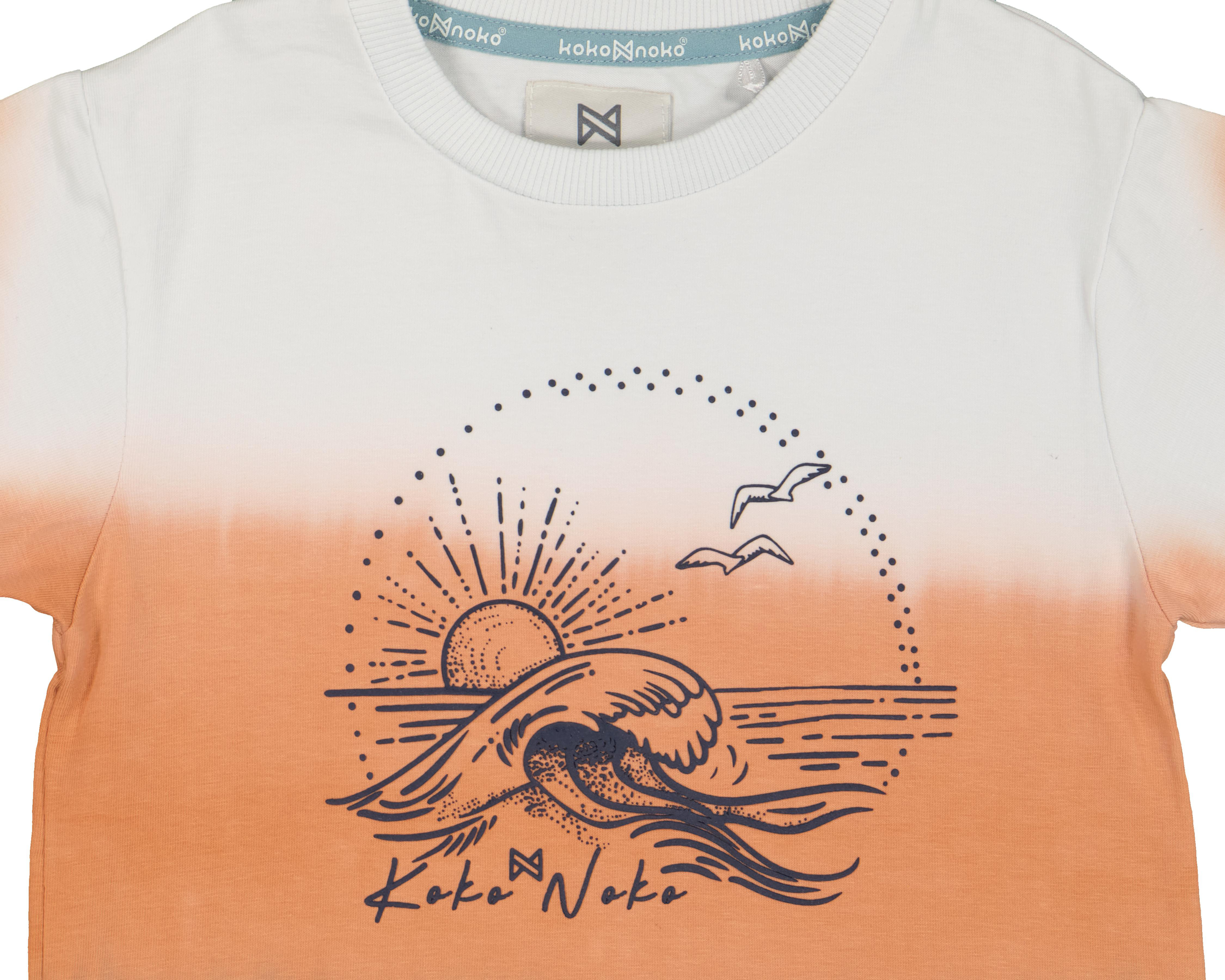Foto 4 pulgar | Playera para Bebé Niño Koko Noko Estampada