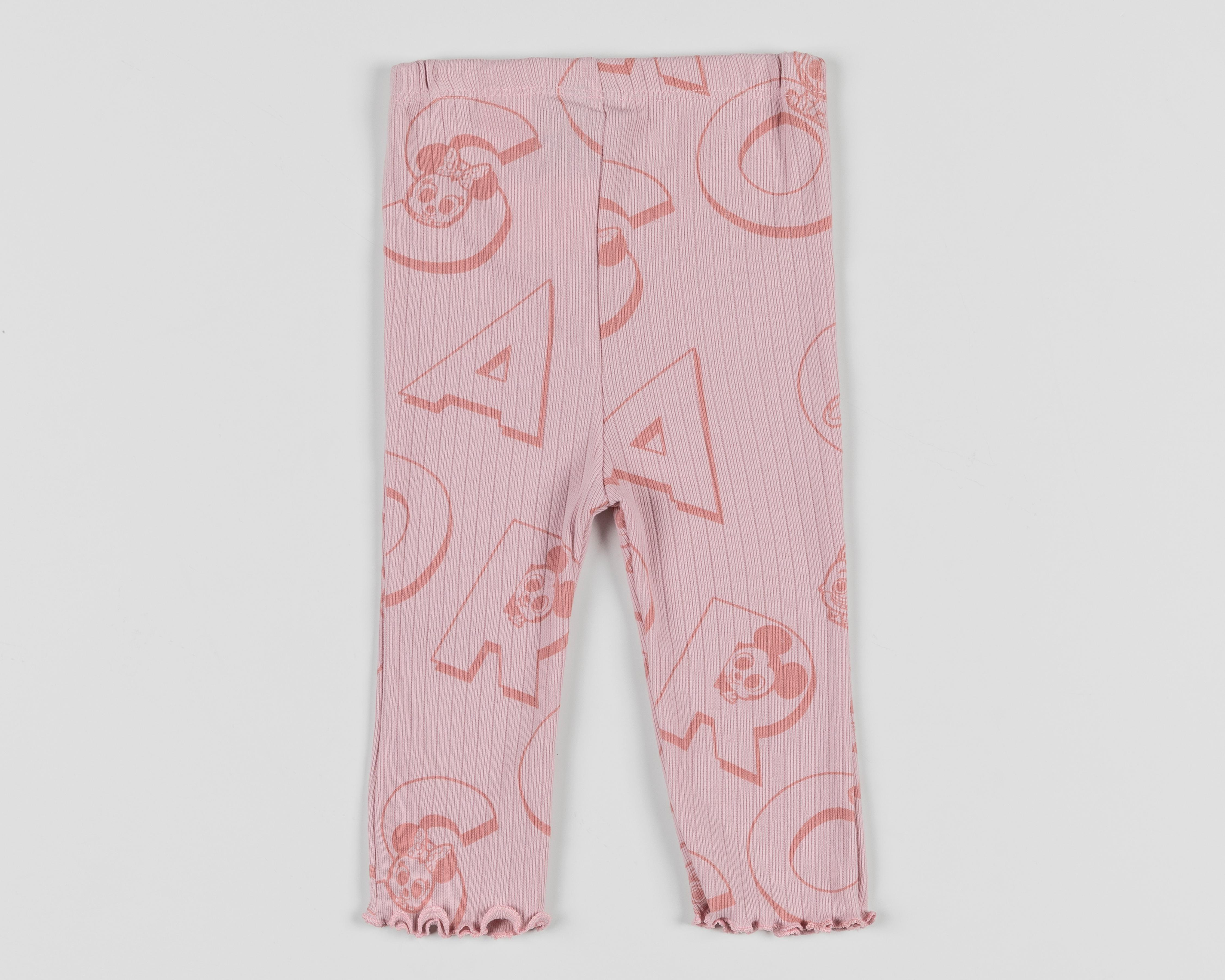 Foto 2 | Pantalón para Bebé Niña Disney Estampado