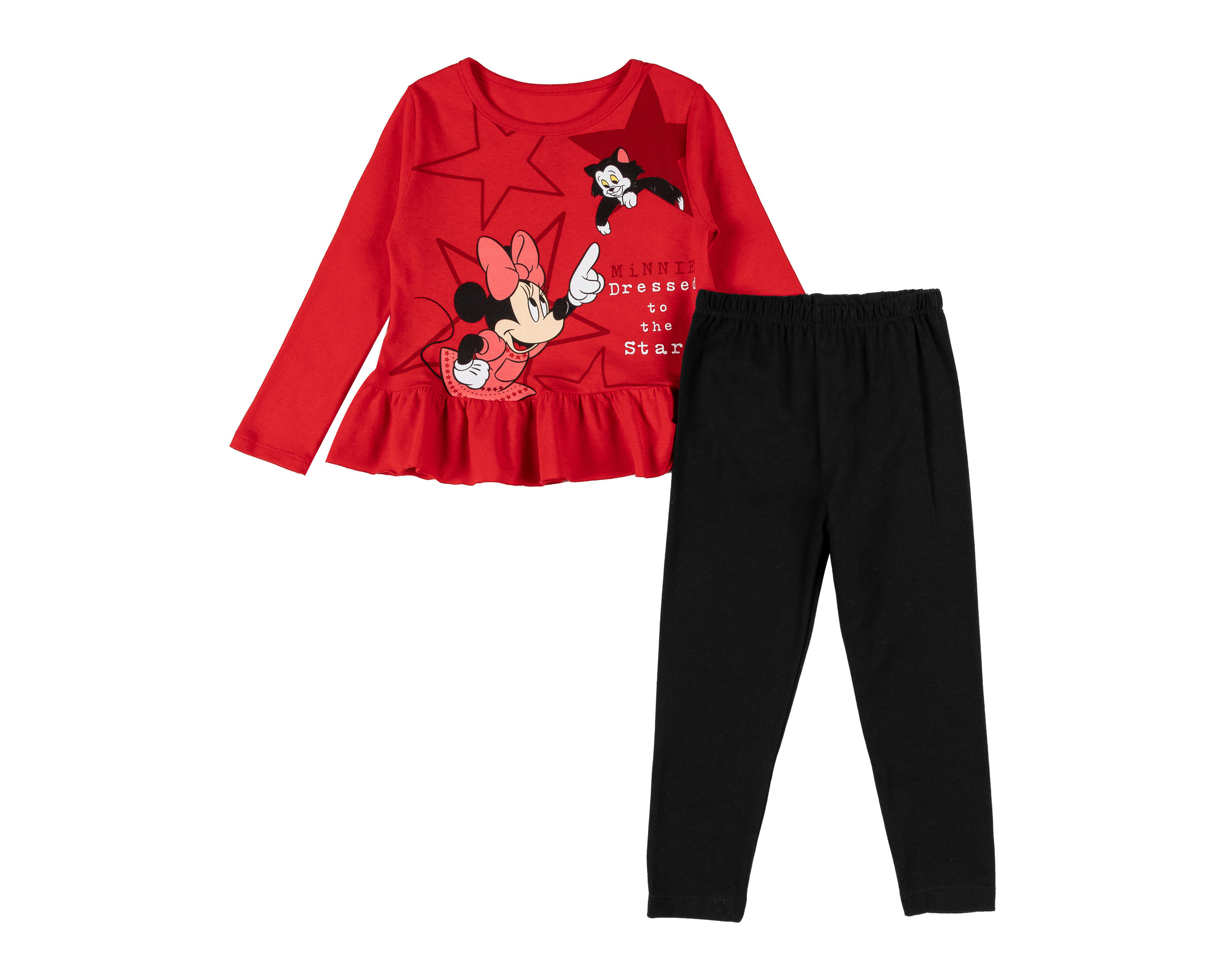 Foto 2 pulgar | Pijama para Bebé Niña Minnie Mouse Disney