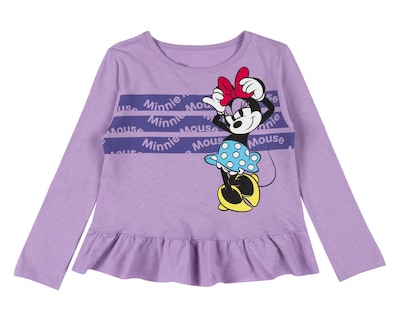 Foto 3 | Pijama de Algodón Disney Minnie Mouse para Niña 2 Piezas