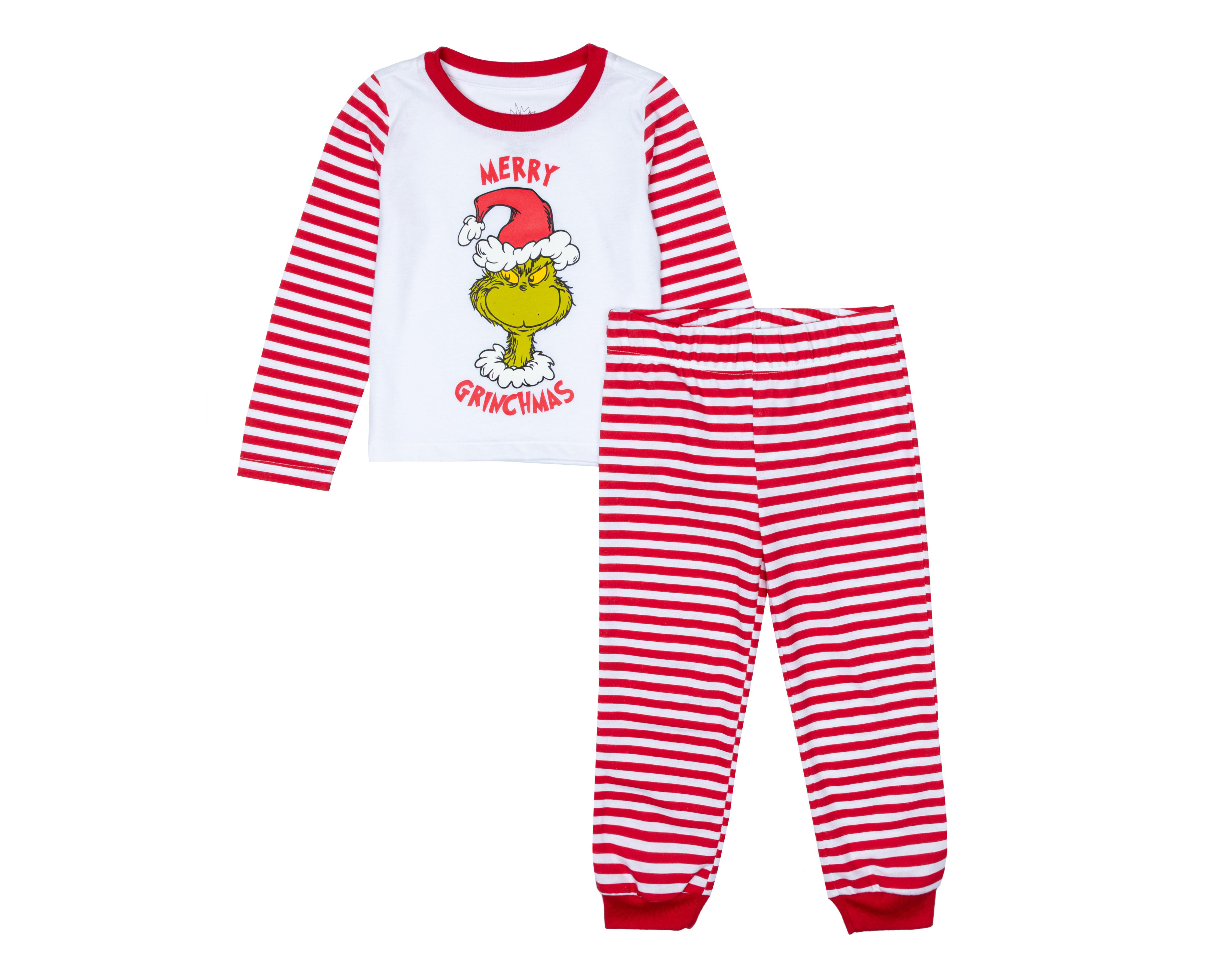 Pijama de Niña de Rayas Dr. Seuss The Grinch