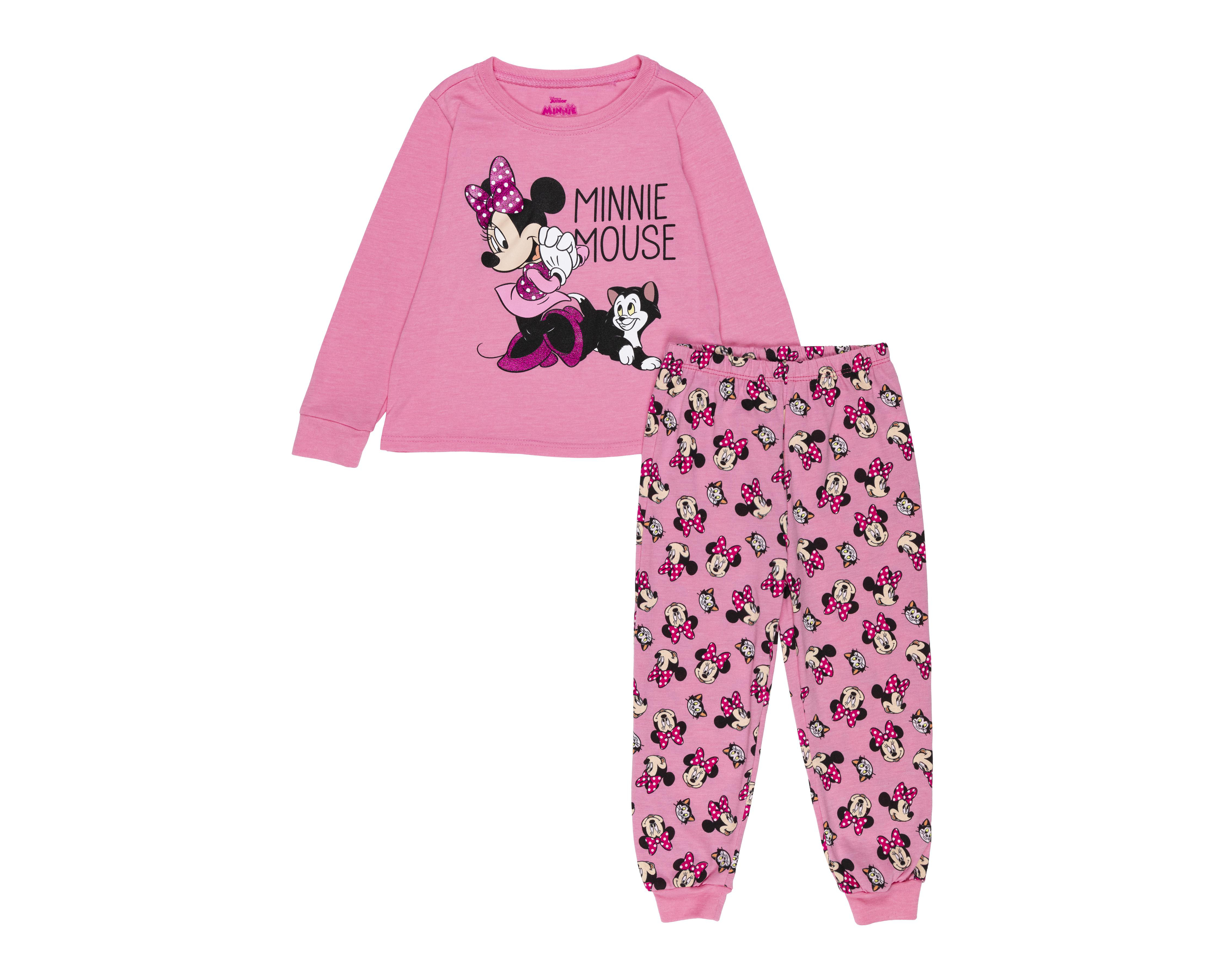 Foto 2 pulgar | Pijama para Bebé Niña Minnie Mouse Disney