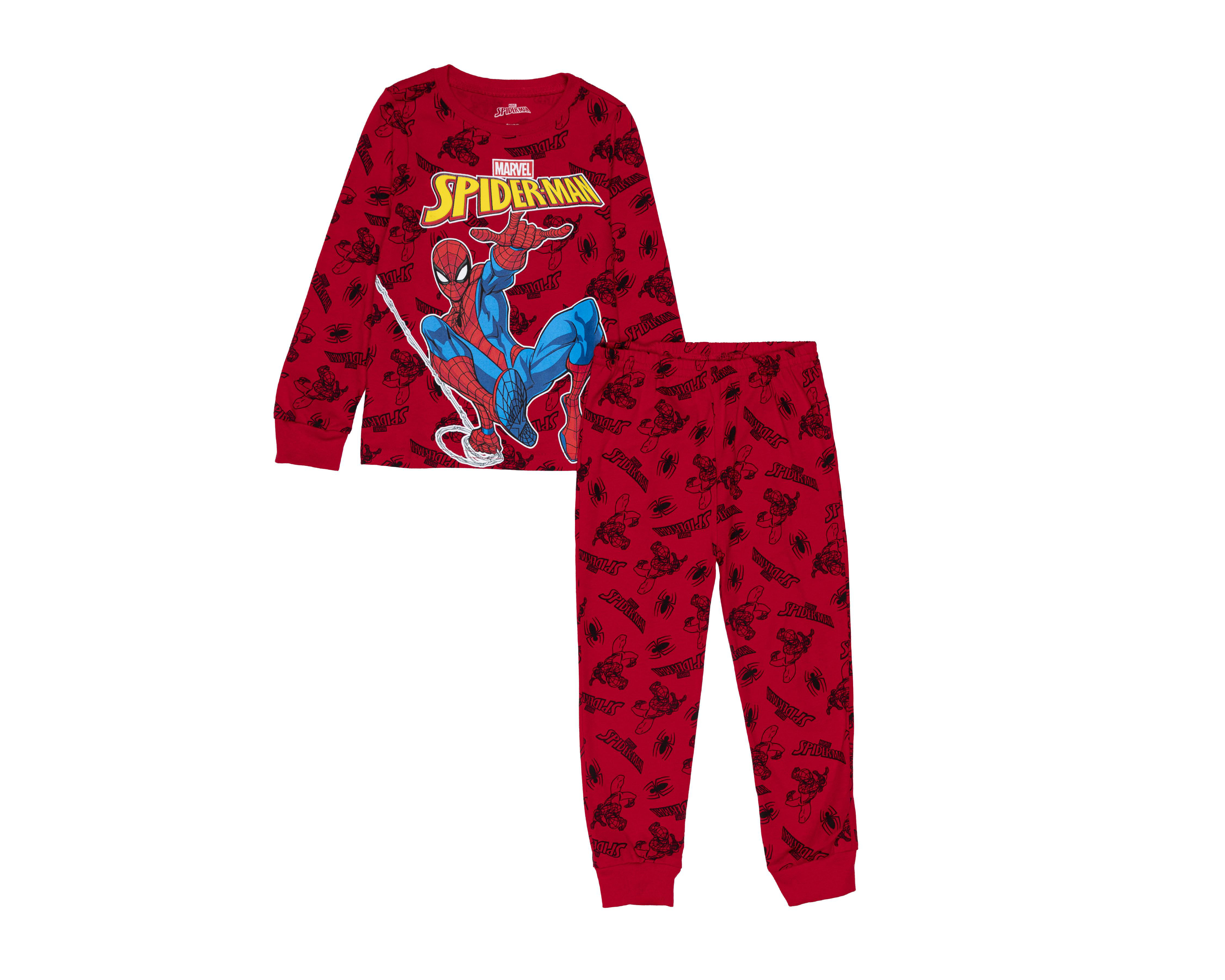Foto 2 pulgar | Pijama para Bebé Niño Spider-Man Marvel 2 Piezas