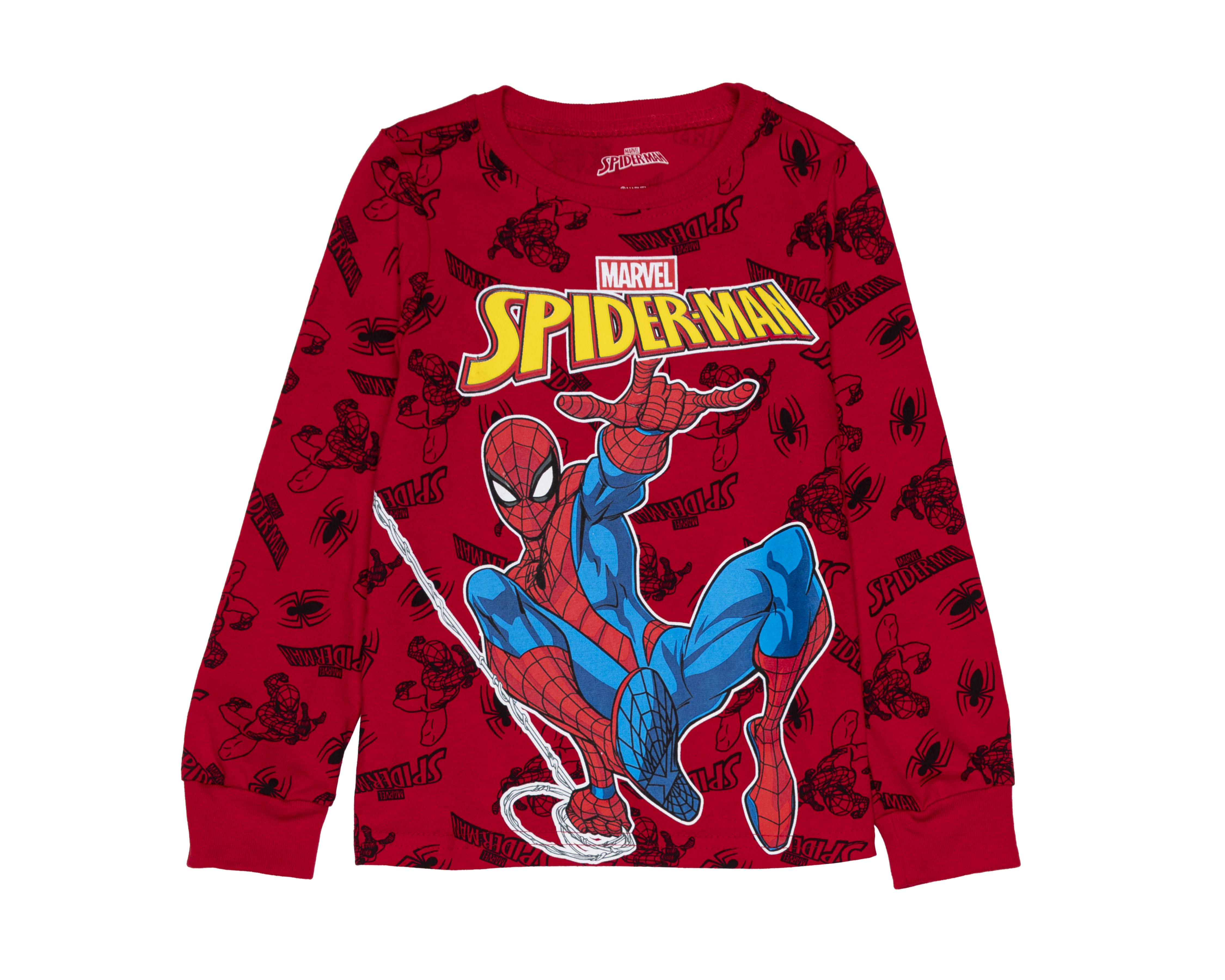 Foto 4 pulgar | Pijama para Bebé Niño Spider-Man Marvel 2 Piezas