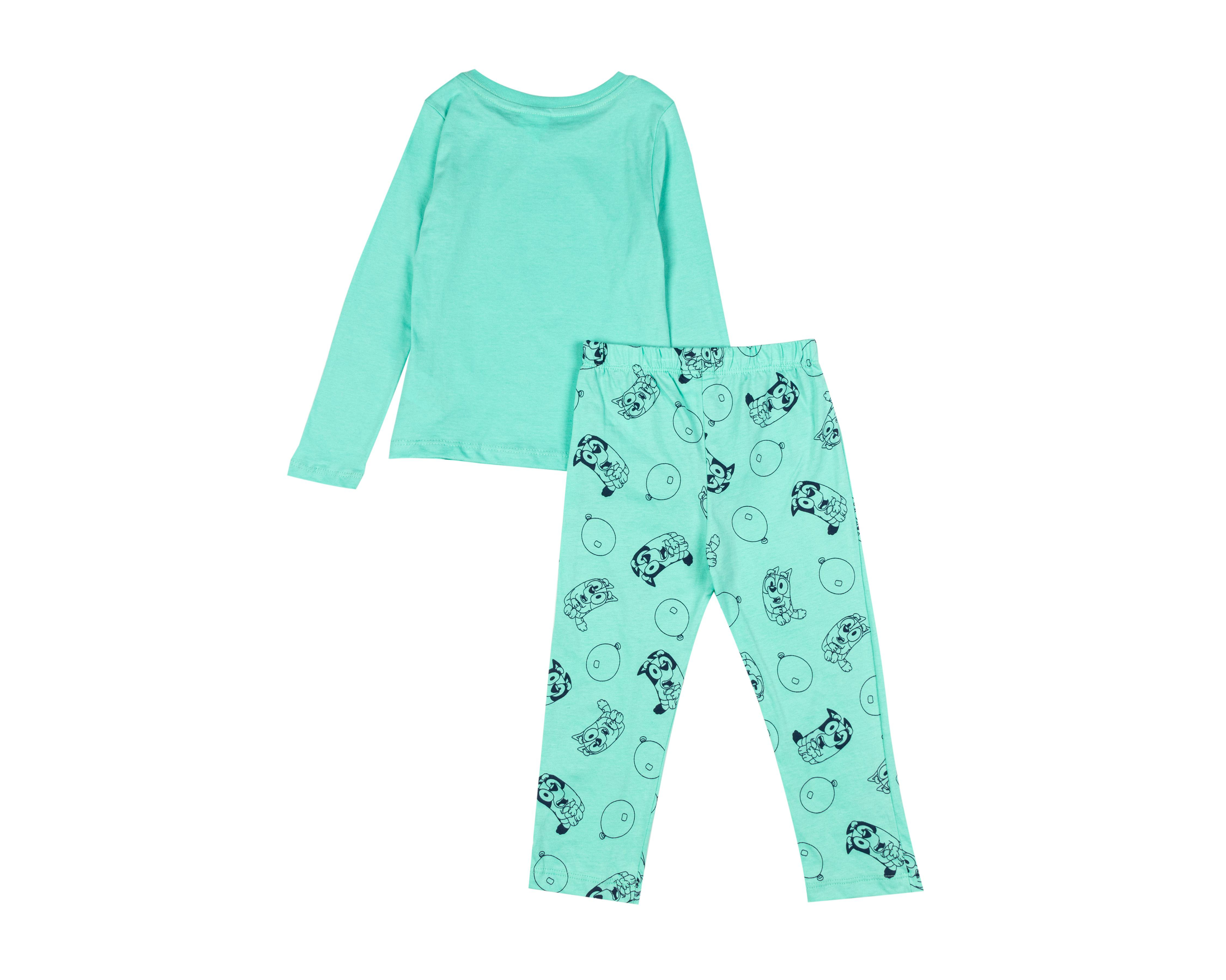 Foto 2 | Pijama de Algodón Bluey para Niño 2 Piezas