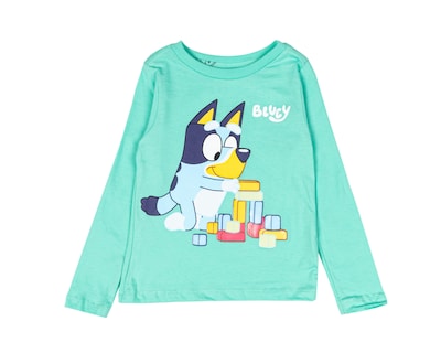 Foto 3 | Pijama de Algodón Bluey para Niño 2 Piezas