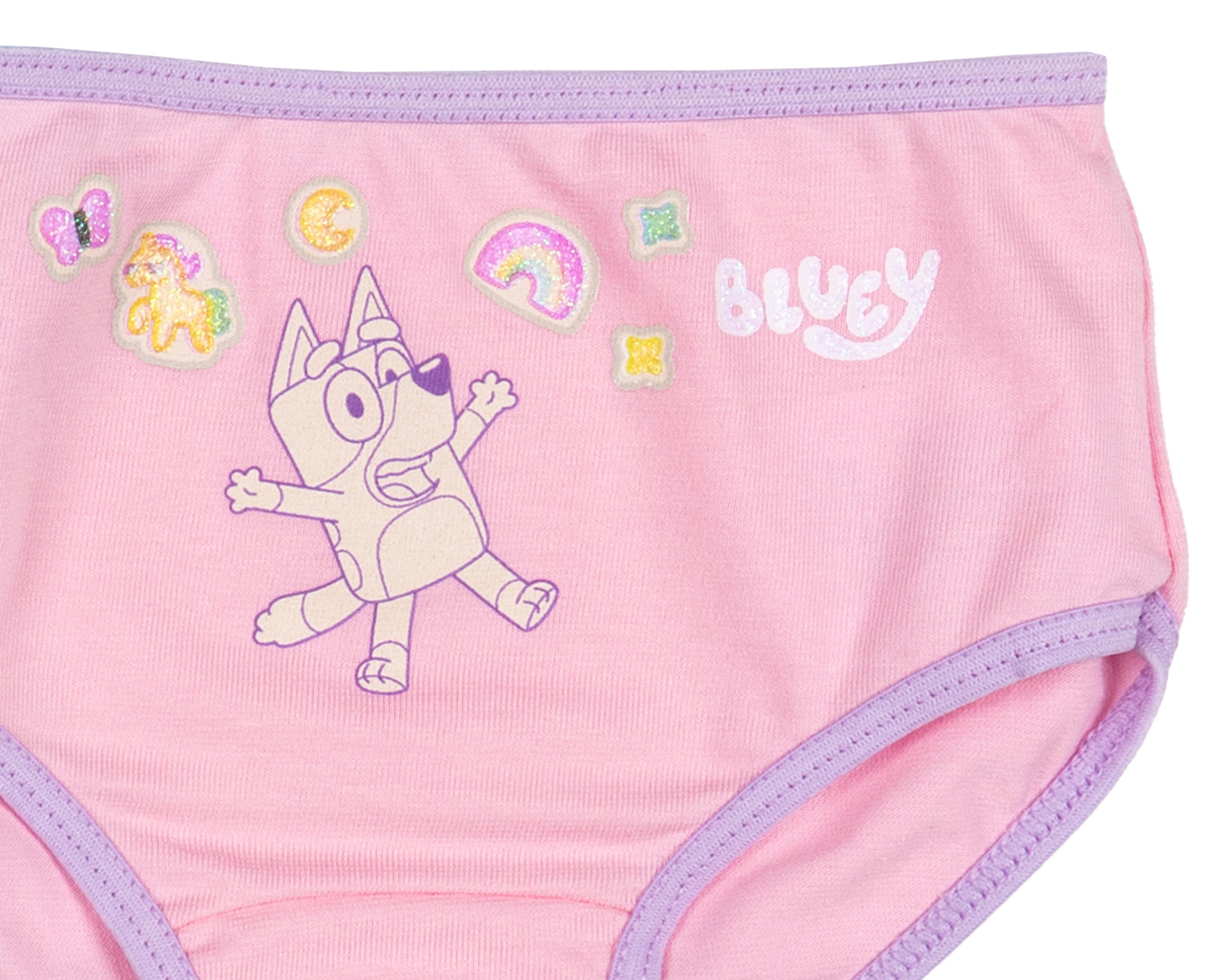 Foto 4 pulgar | Pantaleta Bluey para Niña 7 Piezas