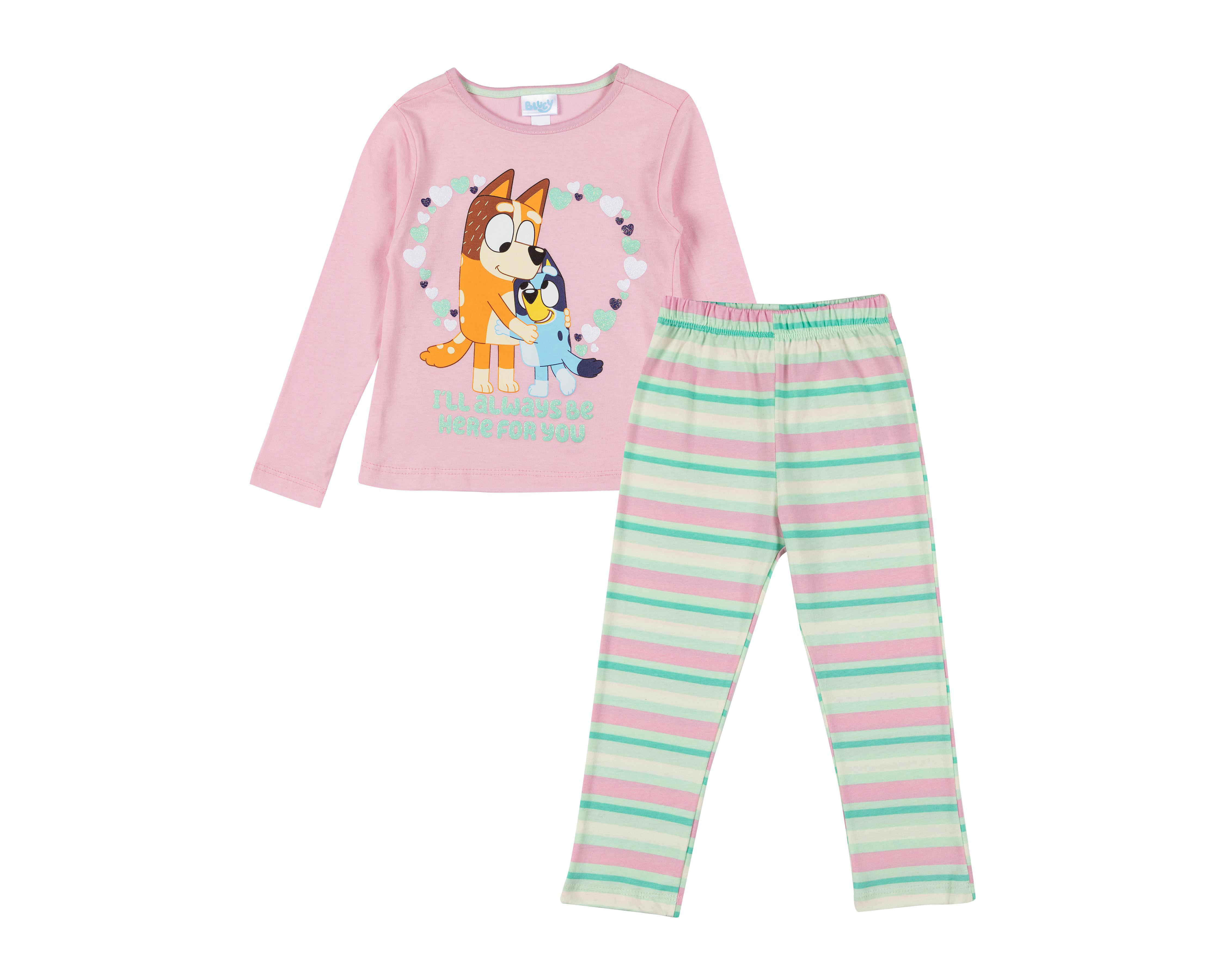Conjunto para Bebé Niña Bluey de Algodón Estampado 2 Piezas $149
