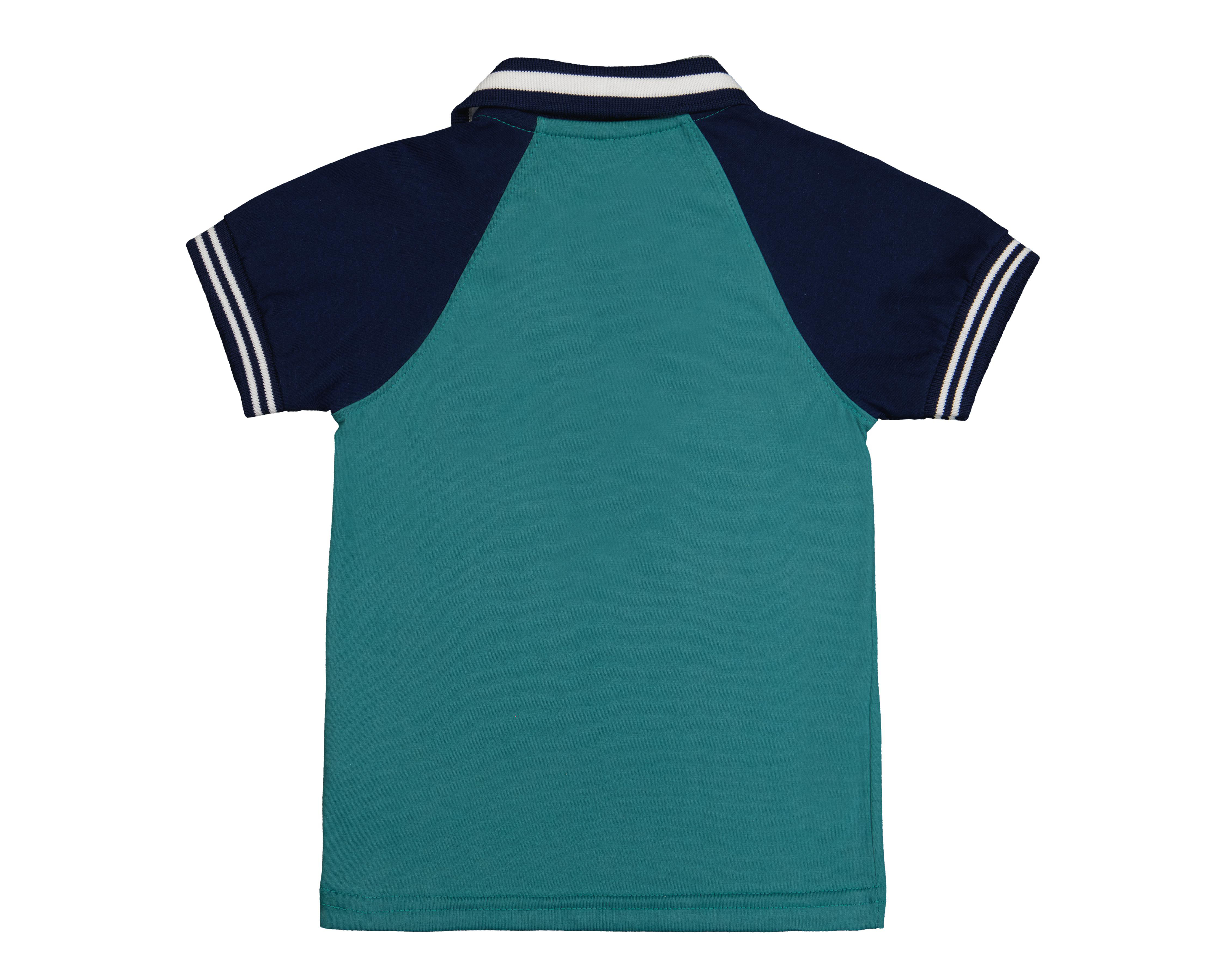 Foto 3 pulgar | Playera para Bebé Niño Baby Colors Verde