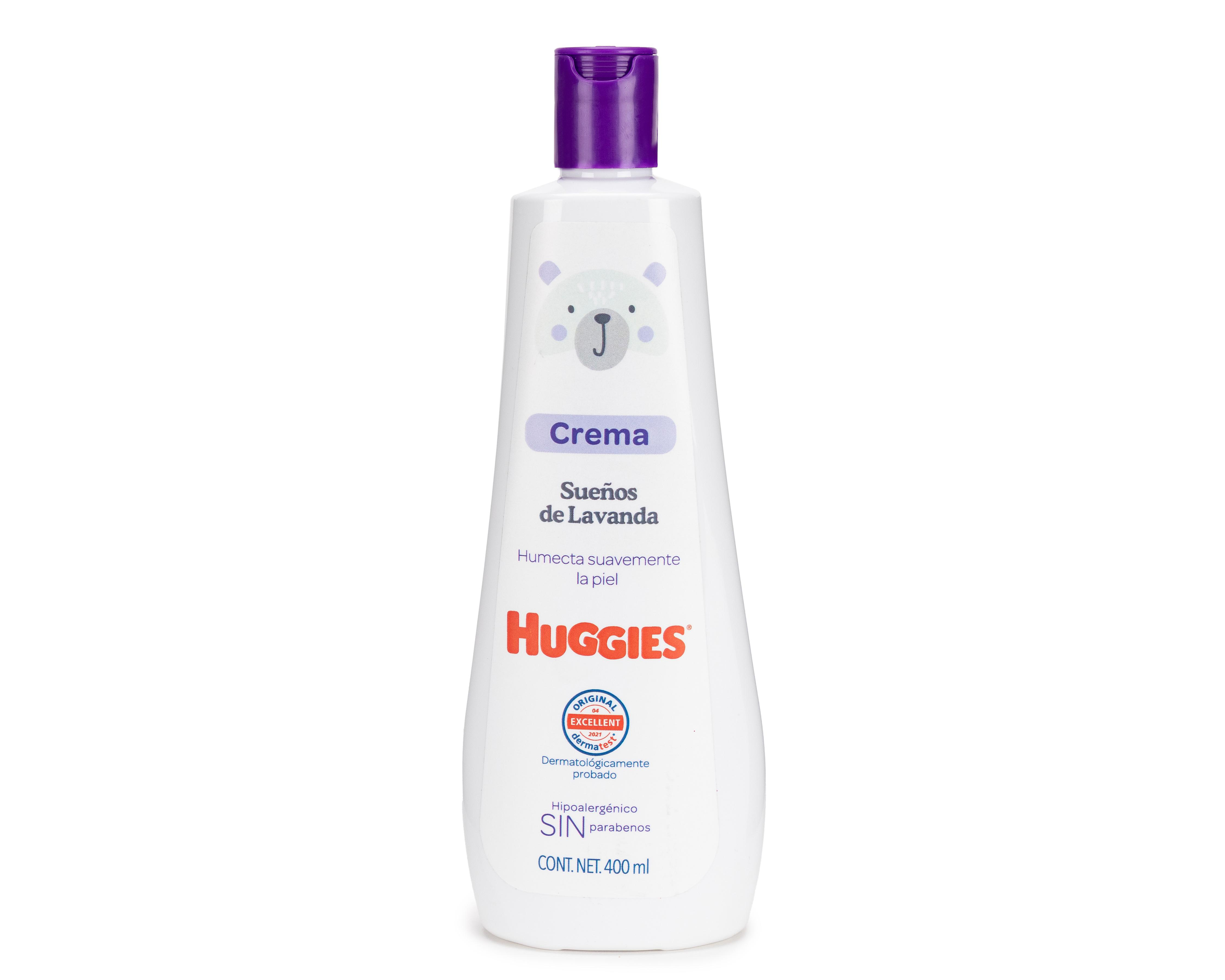 Crema Corporal Huggies Sueño de Lavanda sin Parabenos 400 ml